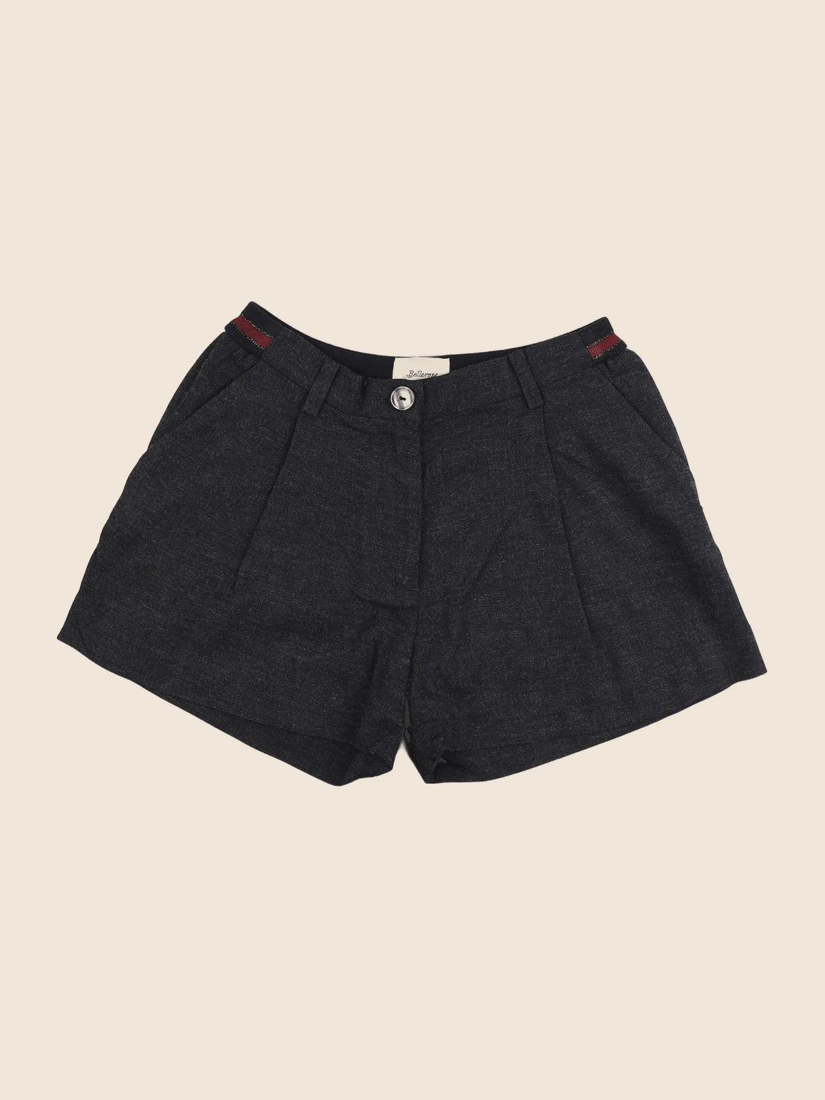 Bellerose - short gris - 10 ans