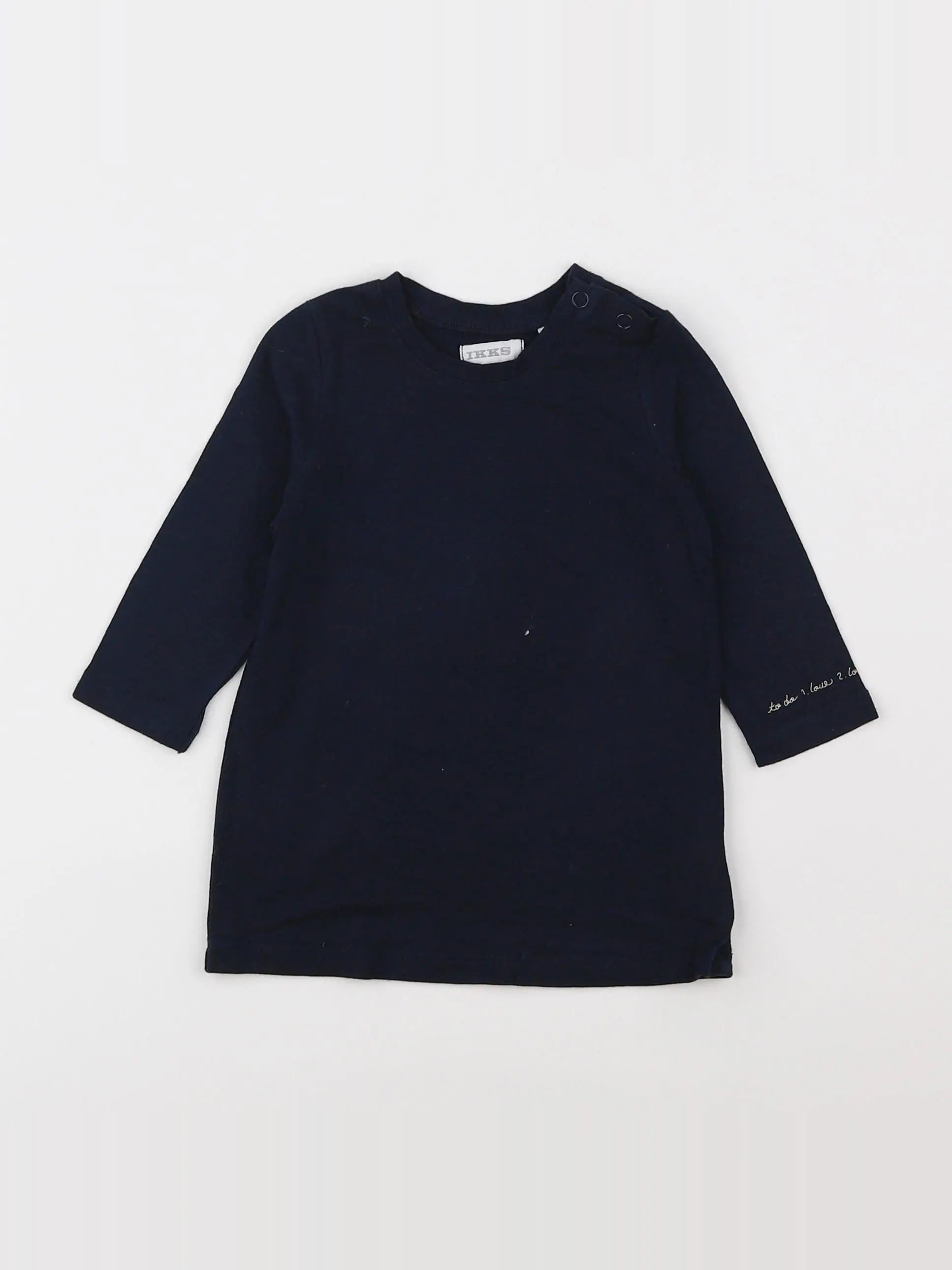 IKKS - robe bleu - 6 mois
