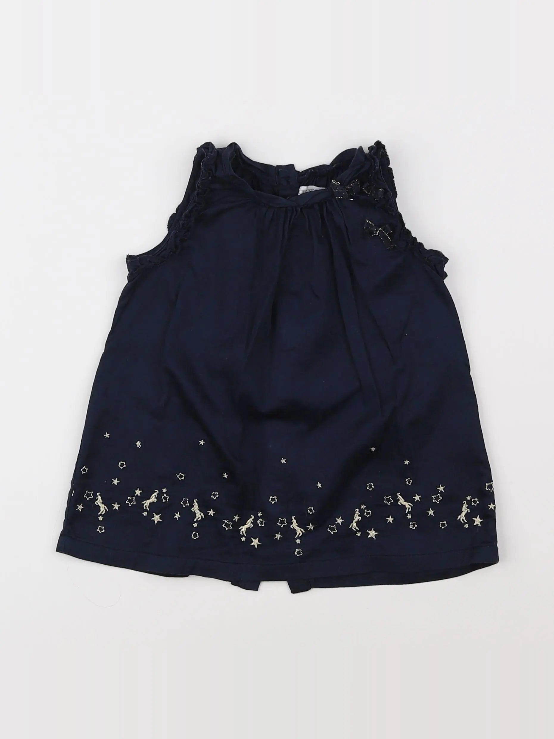 IKKS - robe bleu - 6 mois