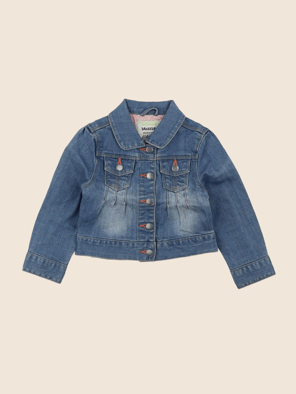 Vertbaudet - veste bleu - 3 ans