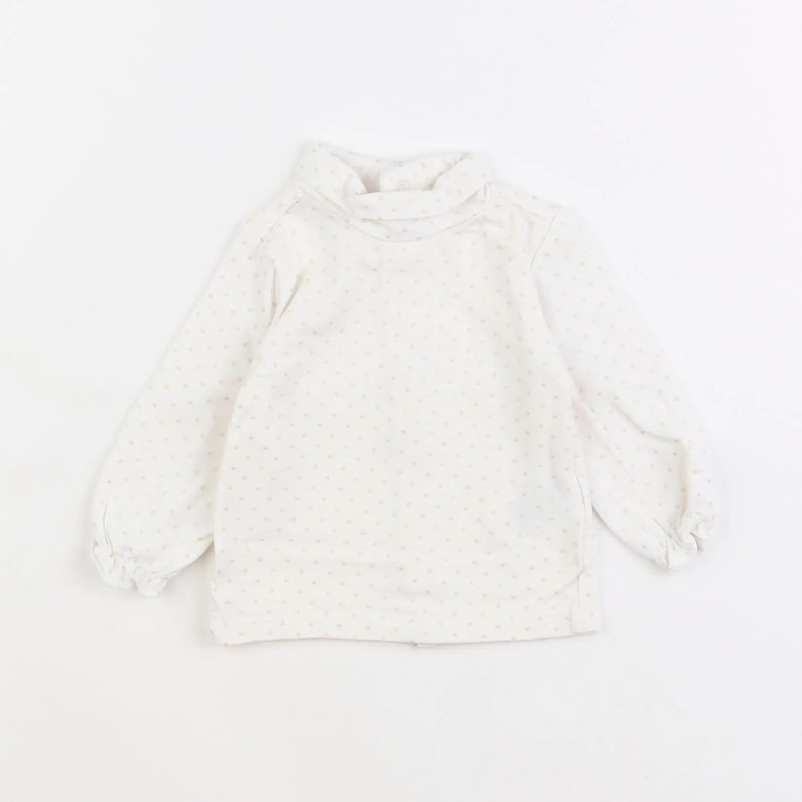 Vertbaudet - tee-shirt blanc - 3 mois