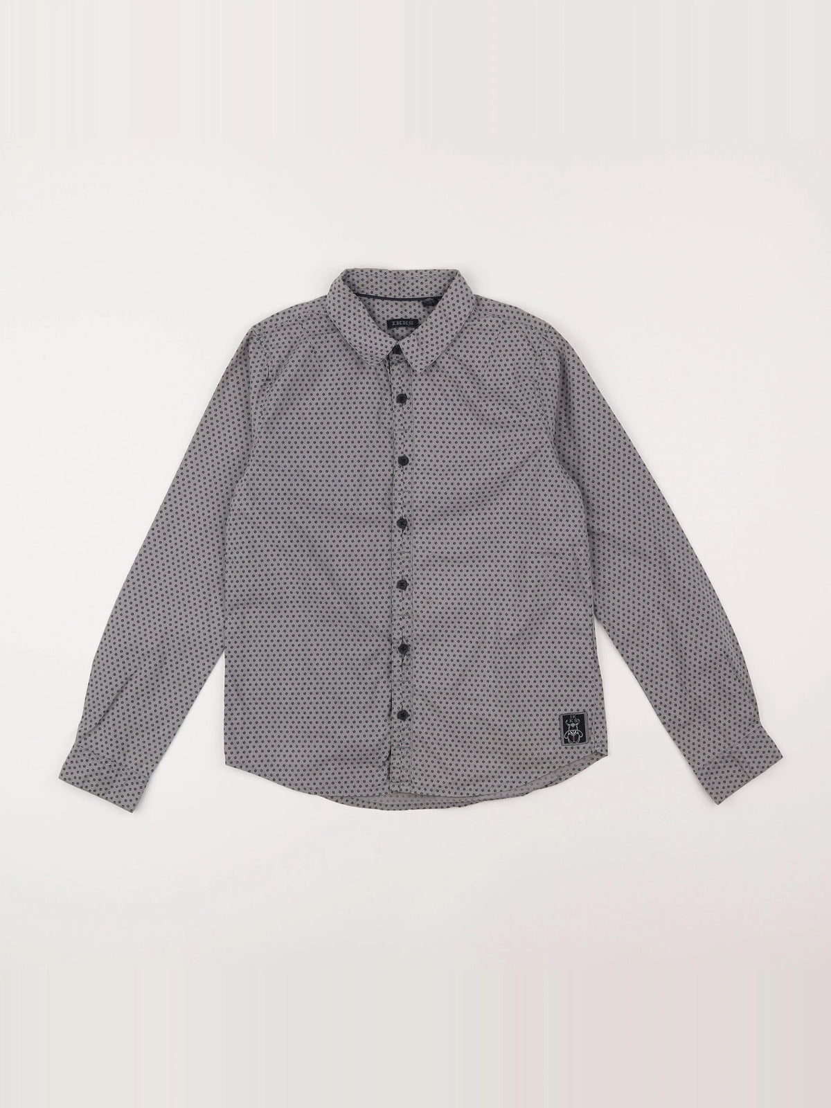 IKKS - chemise gris - 10 ans