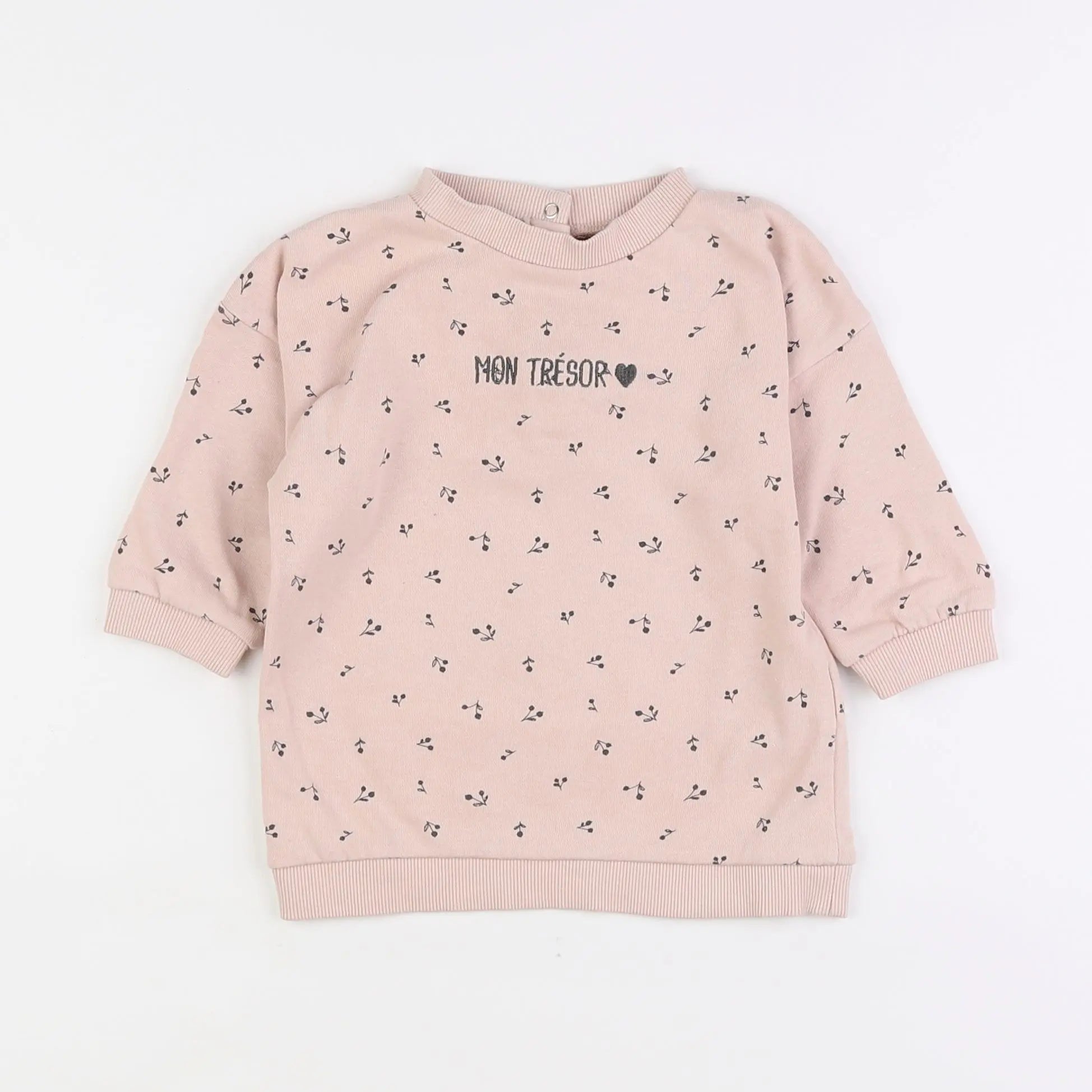 Vertbaudet - robe rose - 12 mois