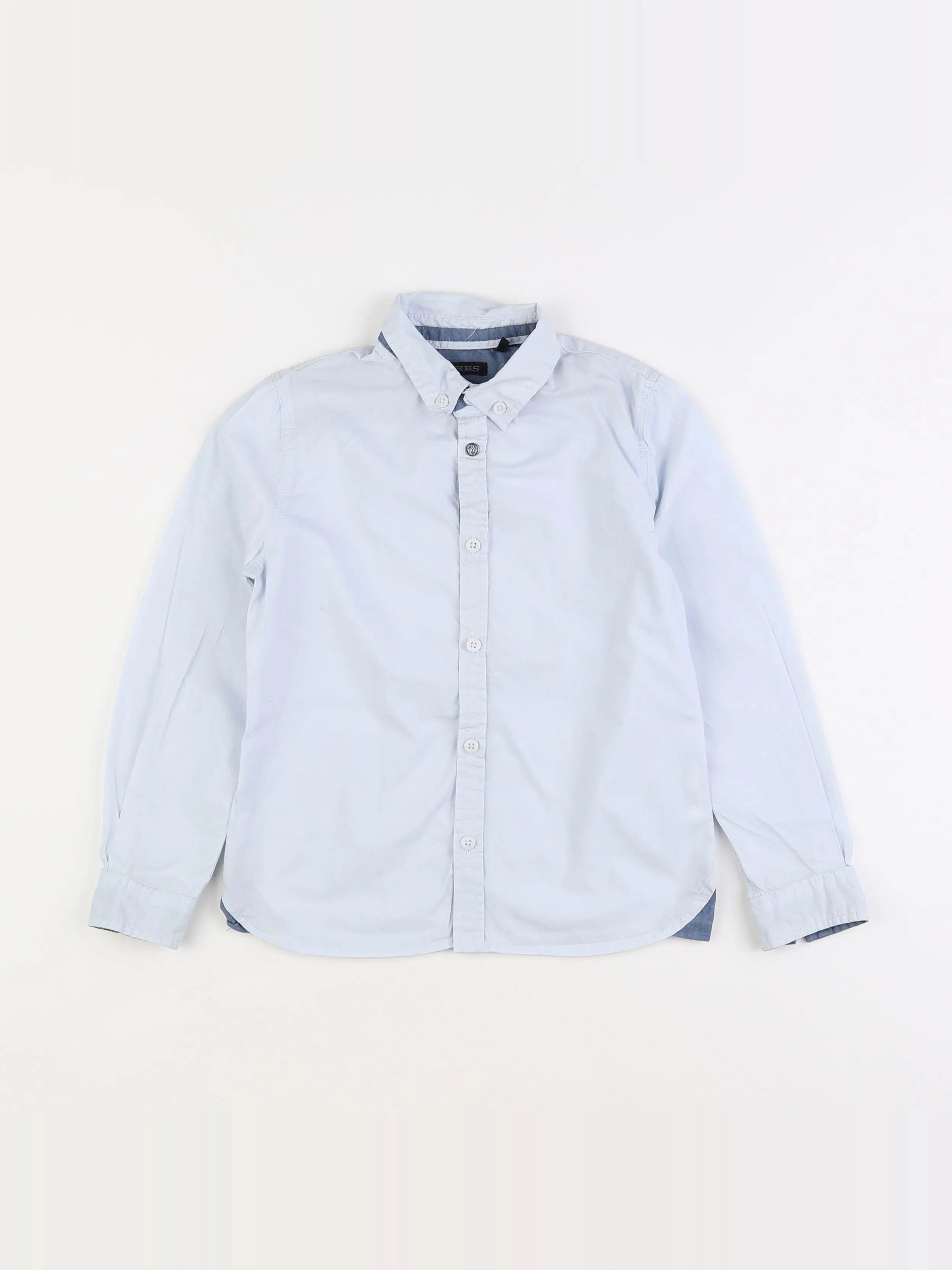 IKKS - chemise imprimé au dos bleu - 6 ans
