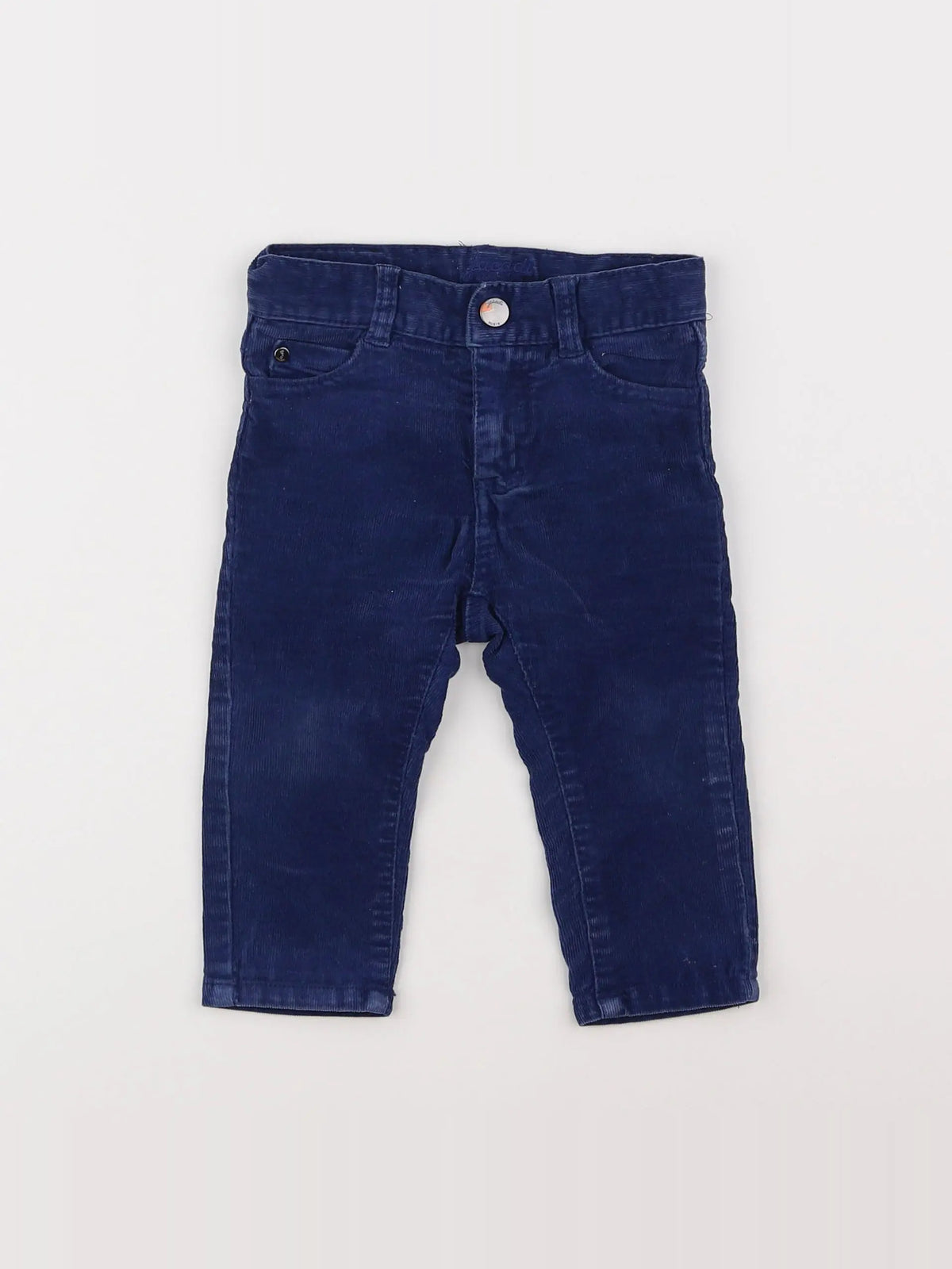 Jacadi - pantalon bleu - 12 mois