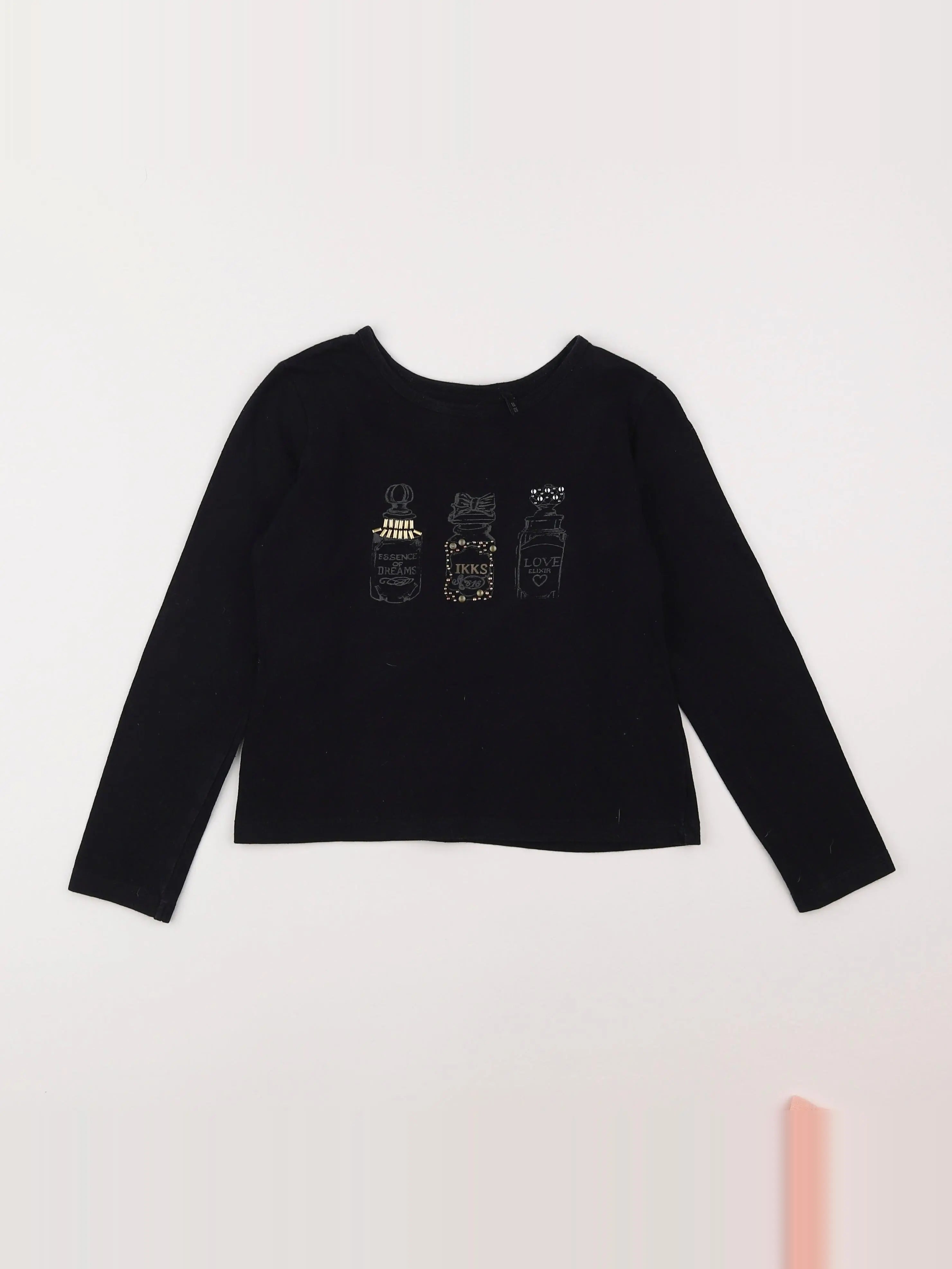 IKKS - tee-shirt noir - 8 ans