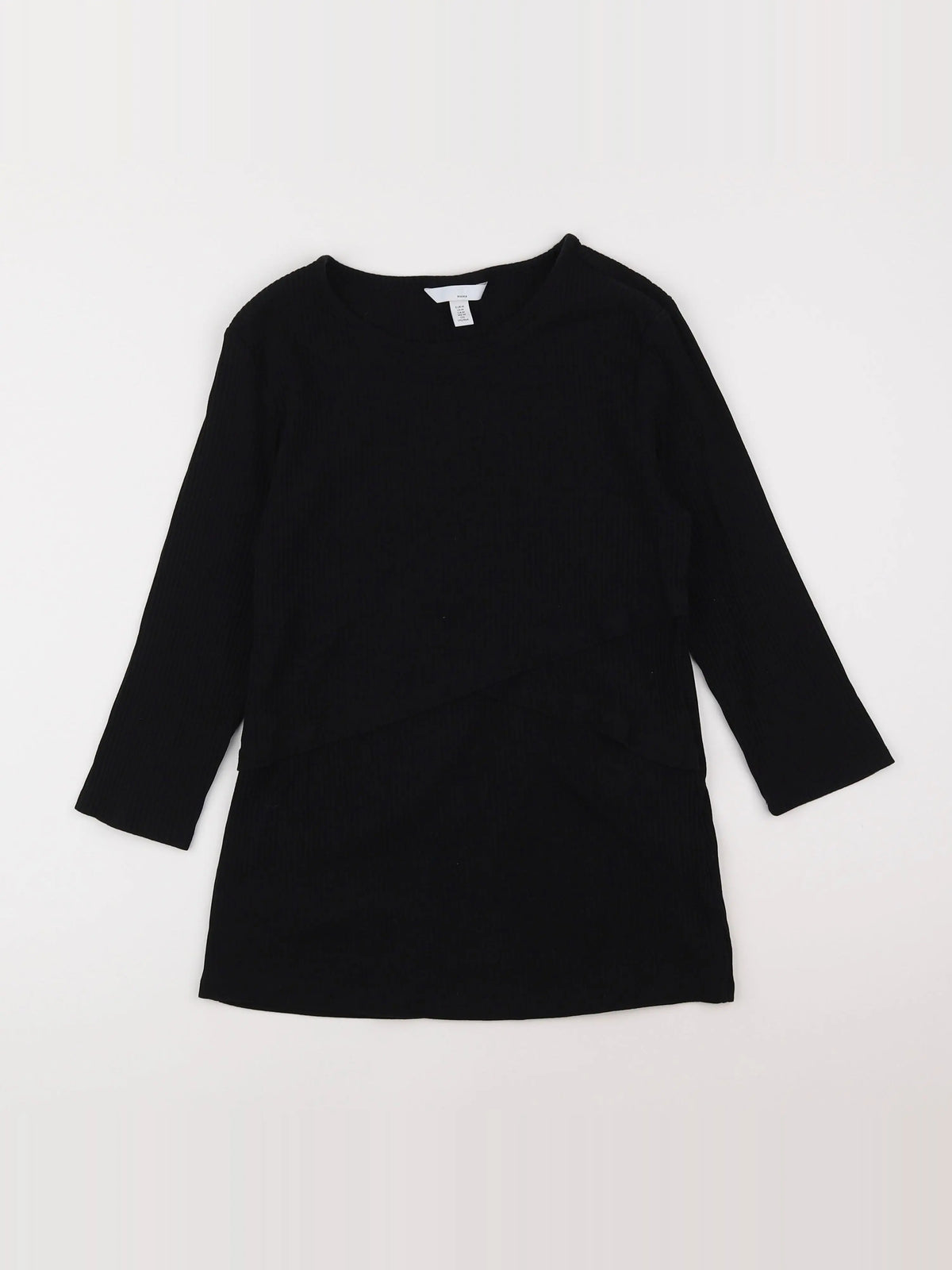H&M - tee-shirt grossesse noir - 40 à 42