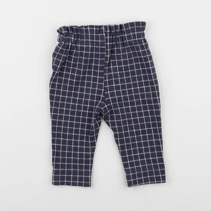 Vertbaudet - pantalon gris - 6 mois