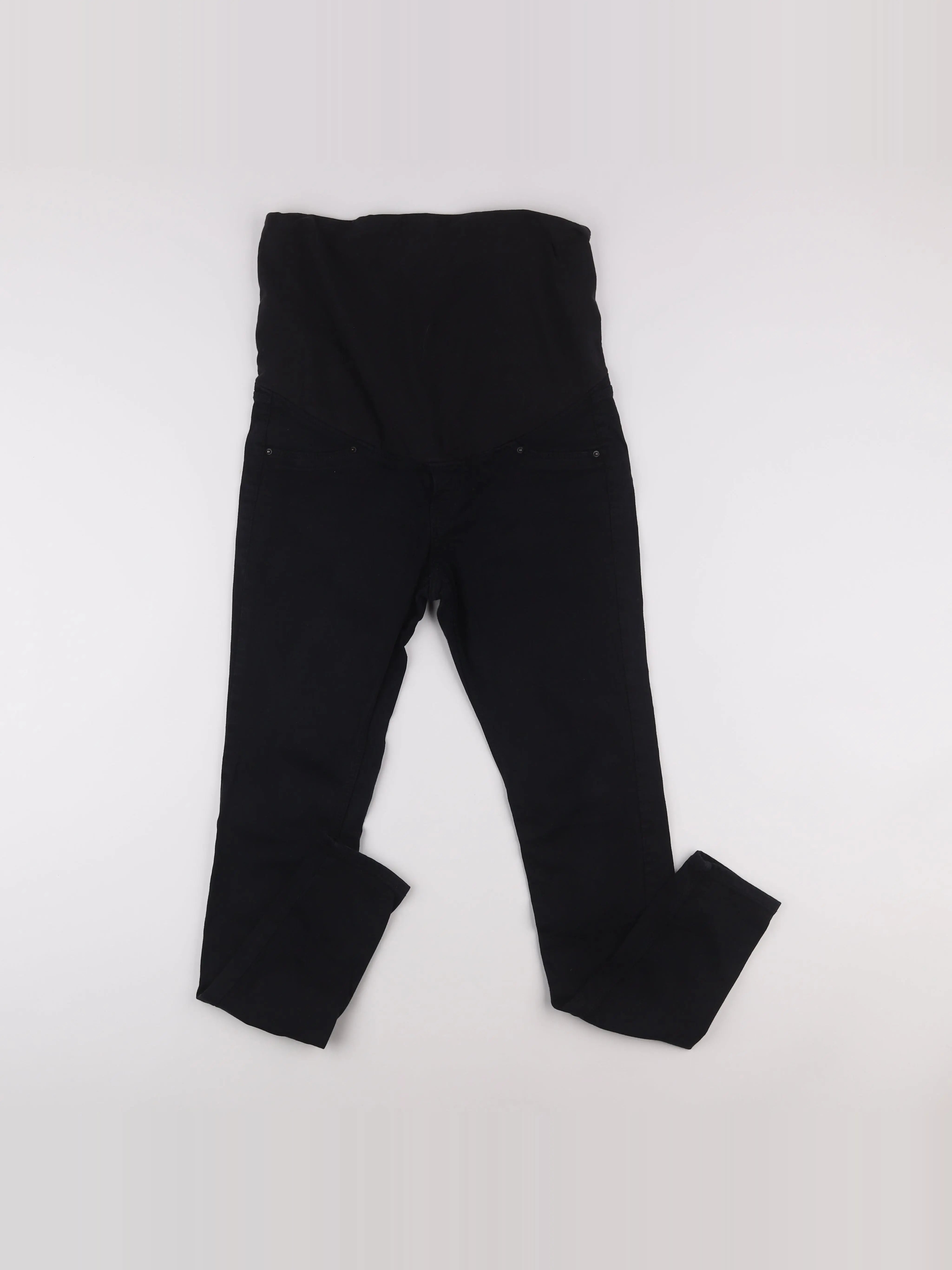 H&M - pantalon grossesse noir - 42