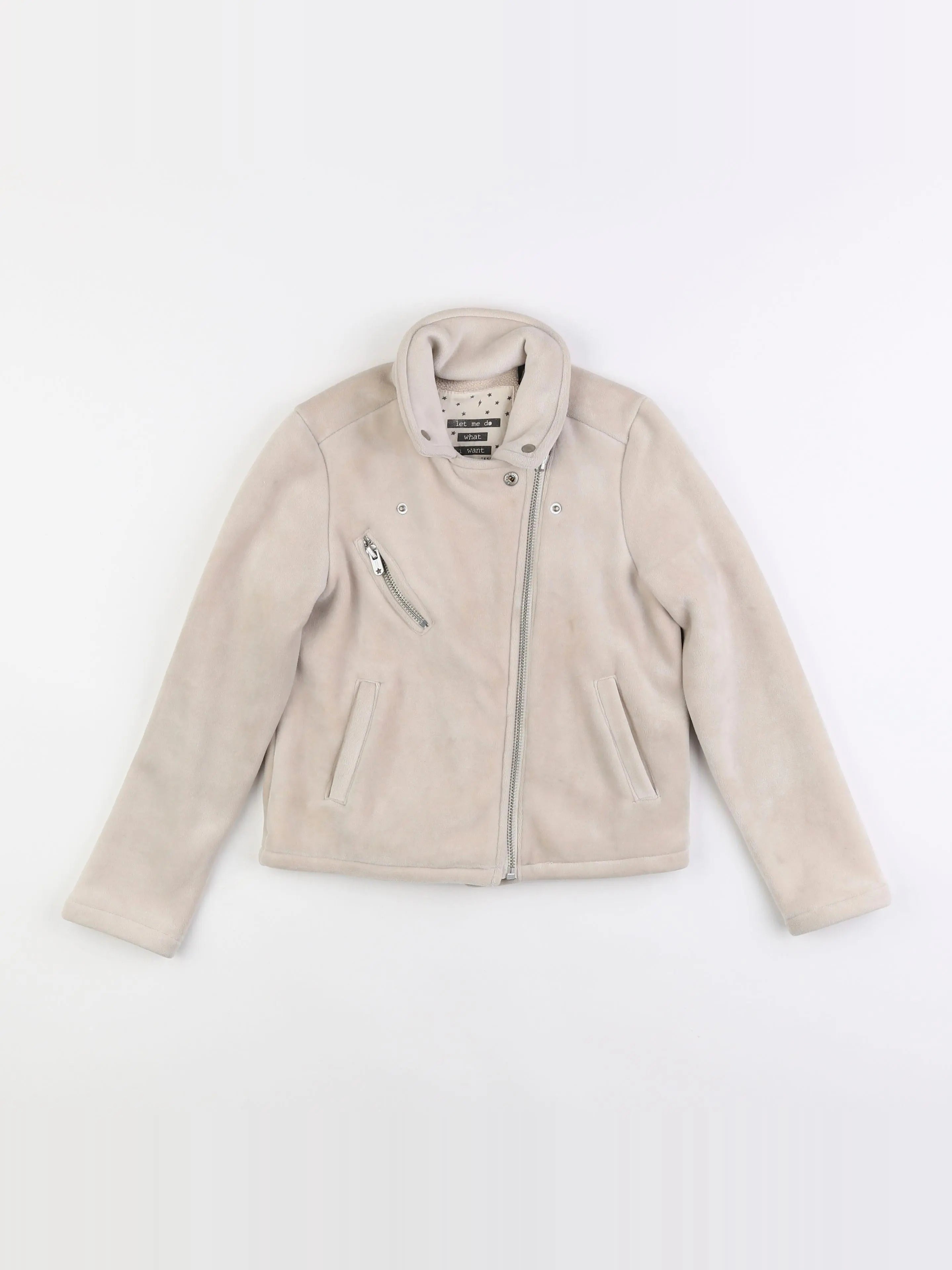 IKKS - veste beige - 8 ans