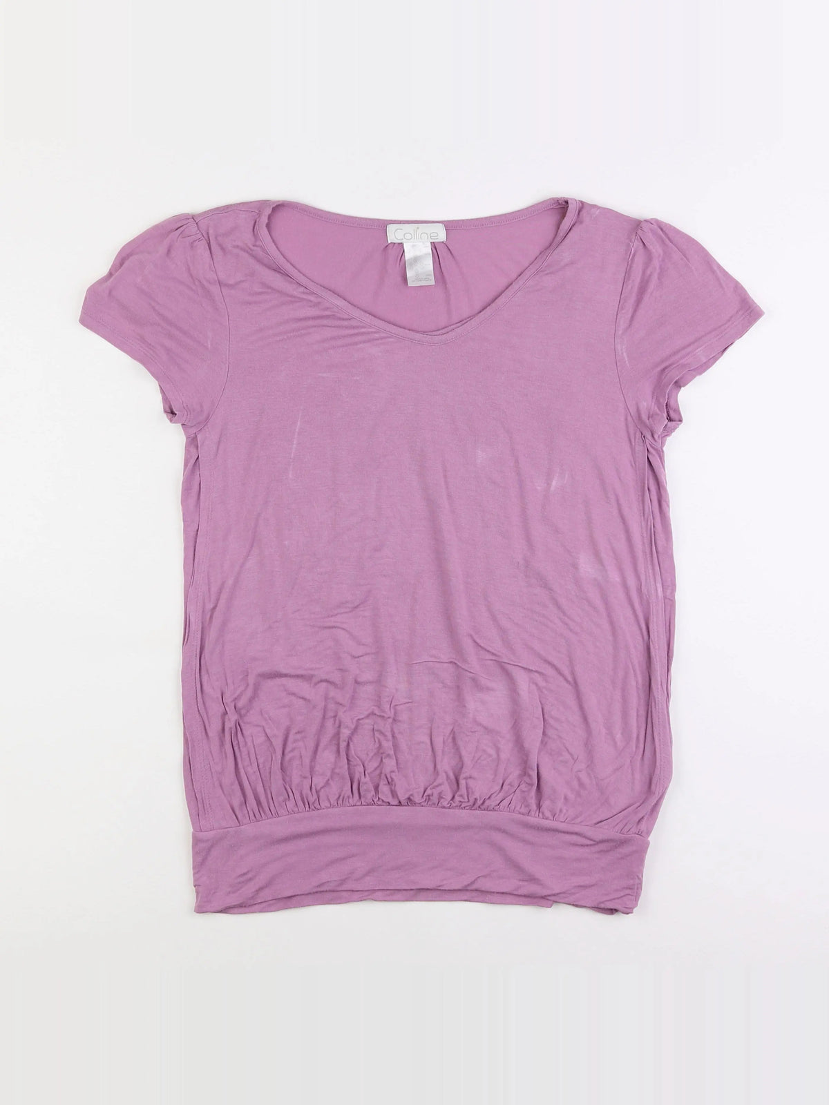 Vertbaudet - tee-shirt grossesse violet - 38 à 40