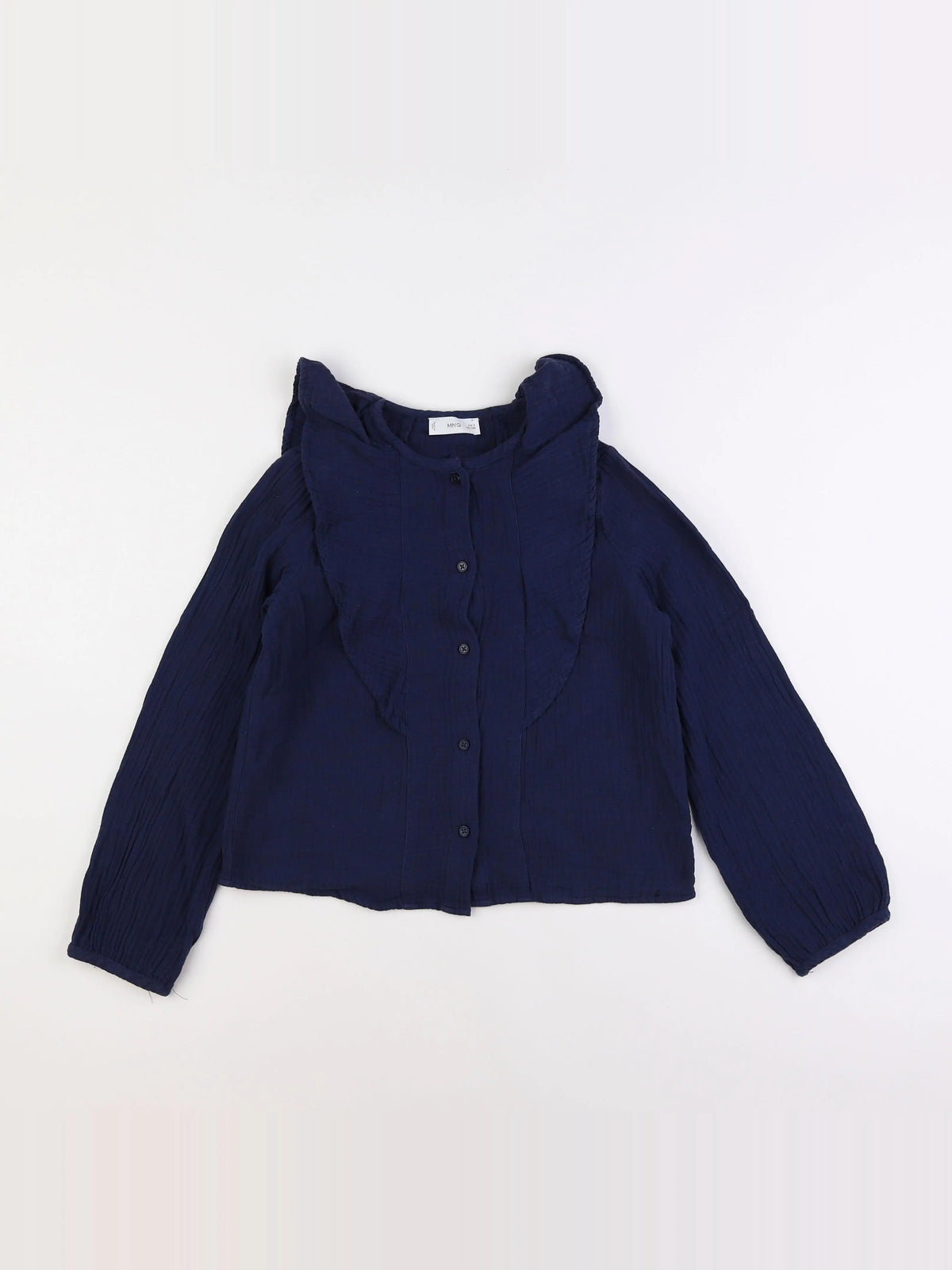 Mango - blouse bleu - 10 ans