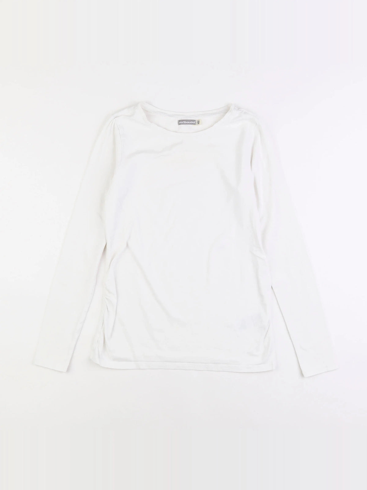 Vertbaudet - tee-shirt grossesse blanc - 34 à 36