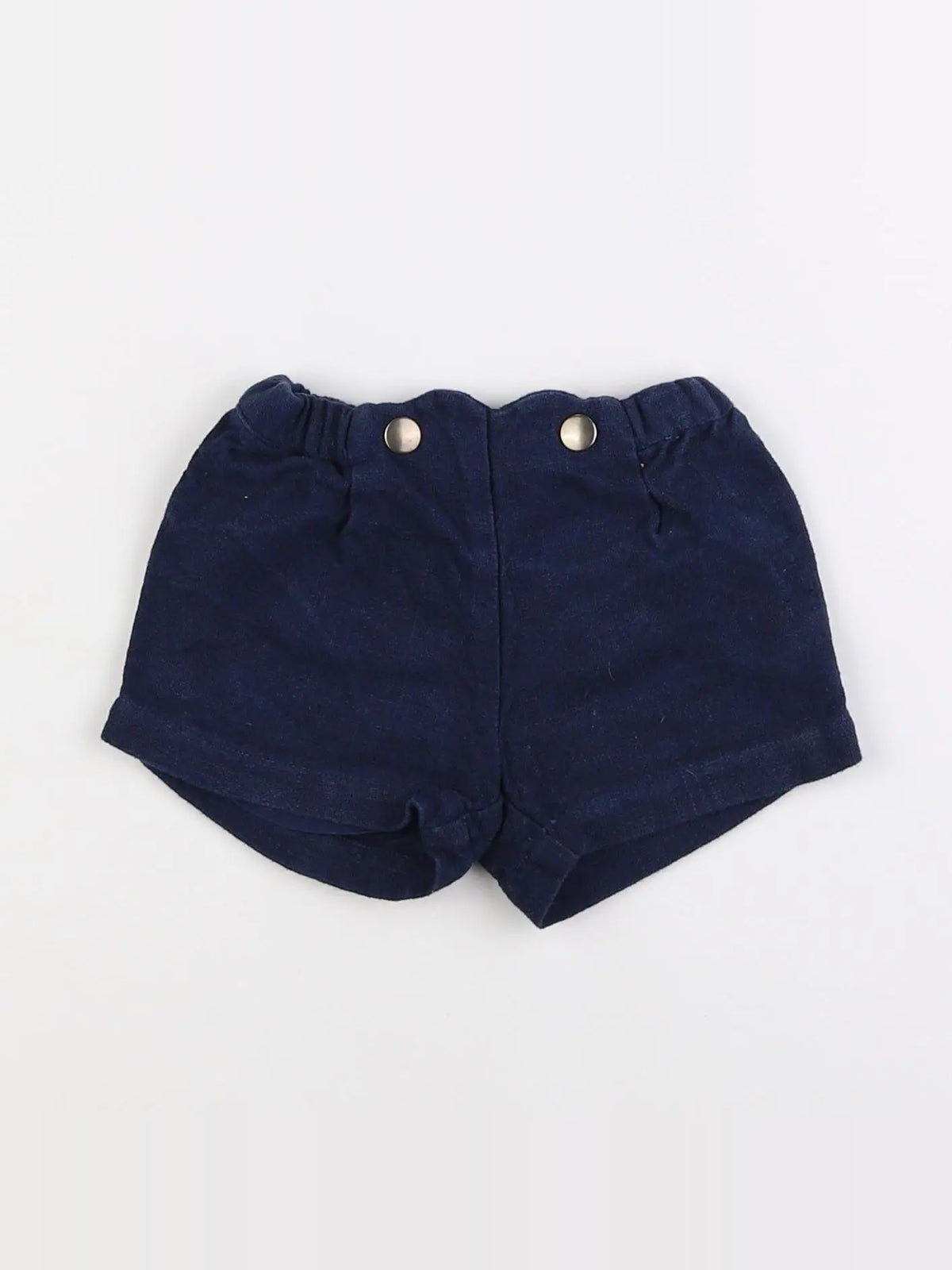 Eden & Victor - short bleu - 6 mois