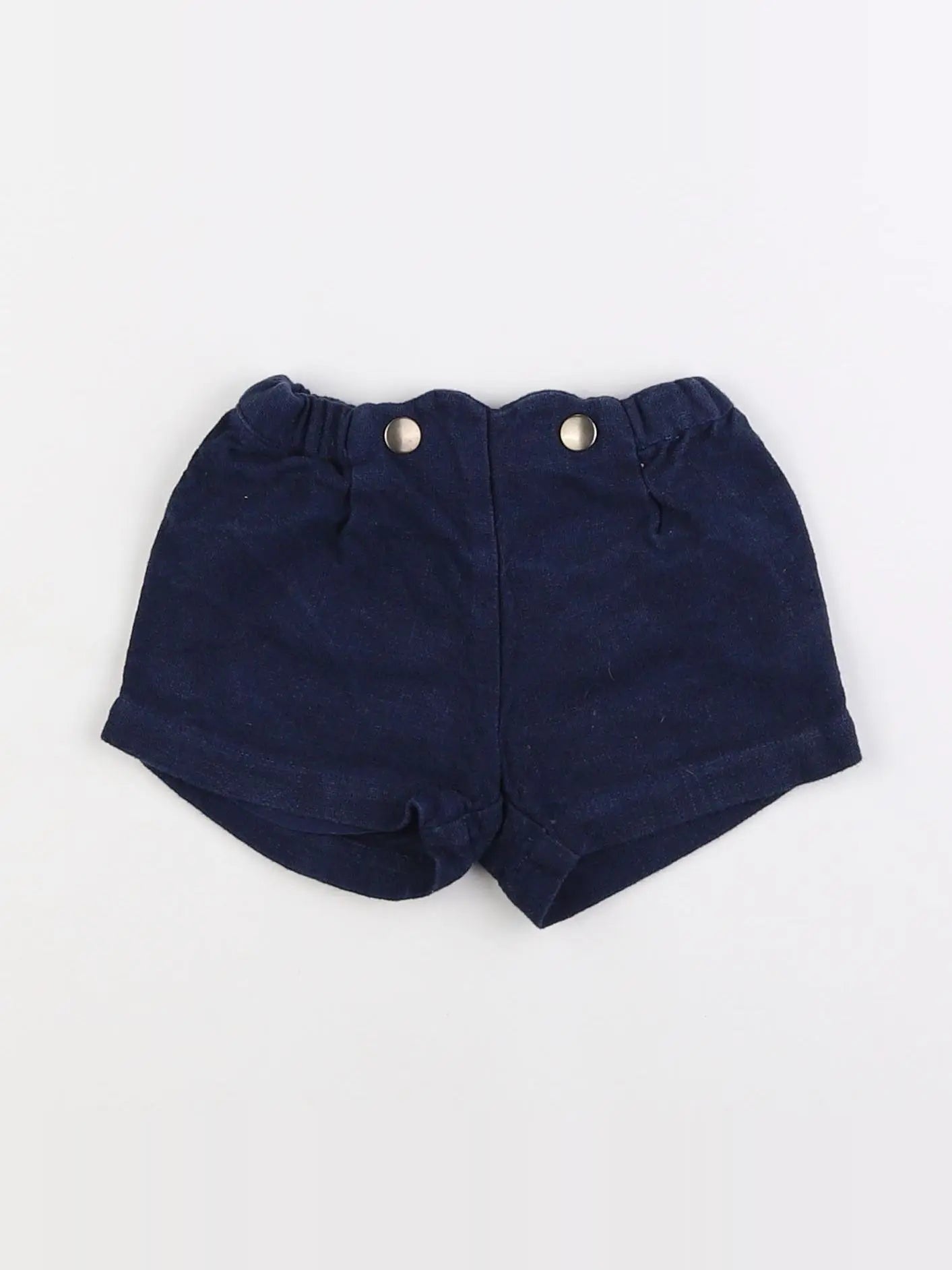 Eden & Victor - short bleu - 6 mois