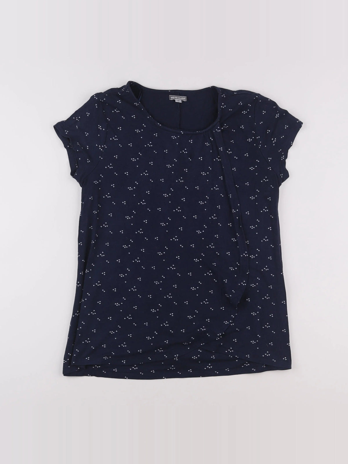 Vertbaudet - tee-shirt grossesse bleu - 42 à 44