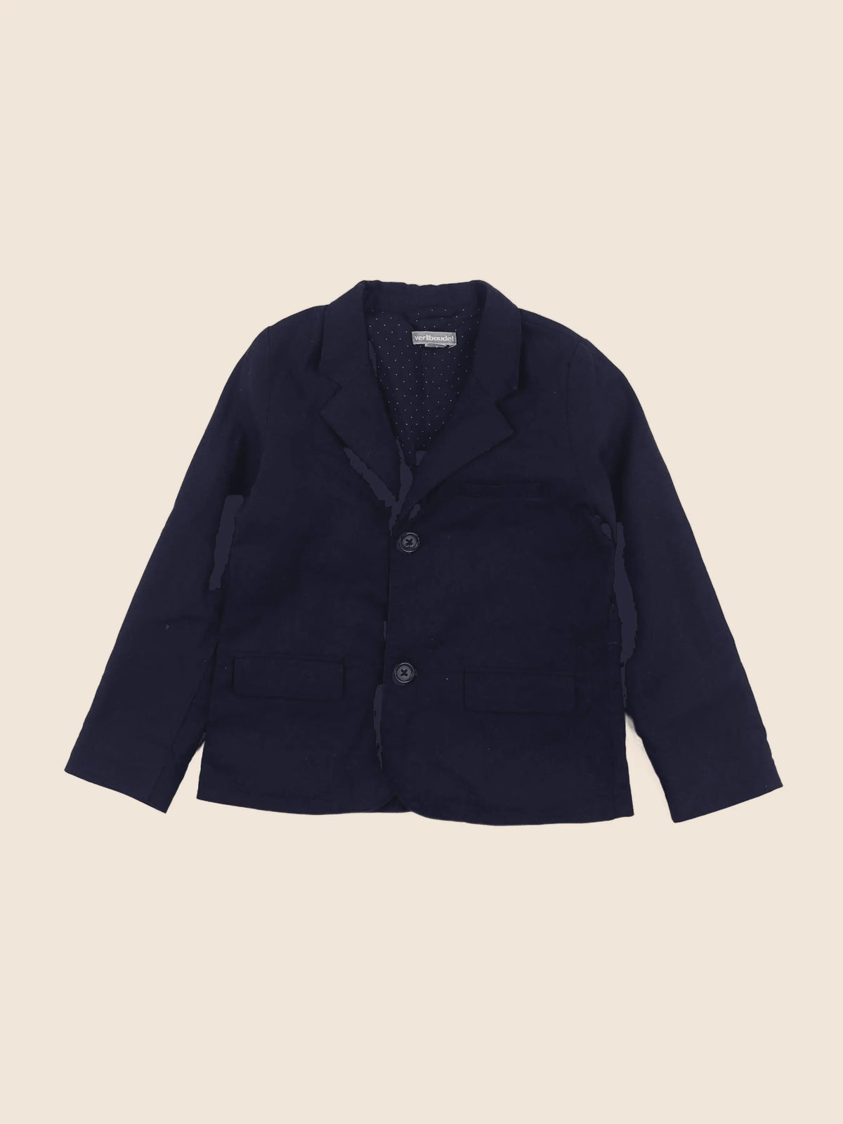 Vertbaudet - veste bleu - 4 ans