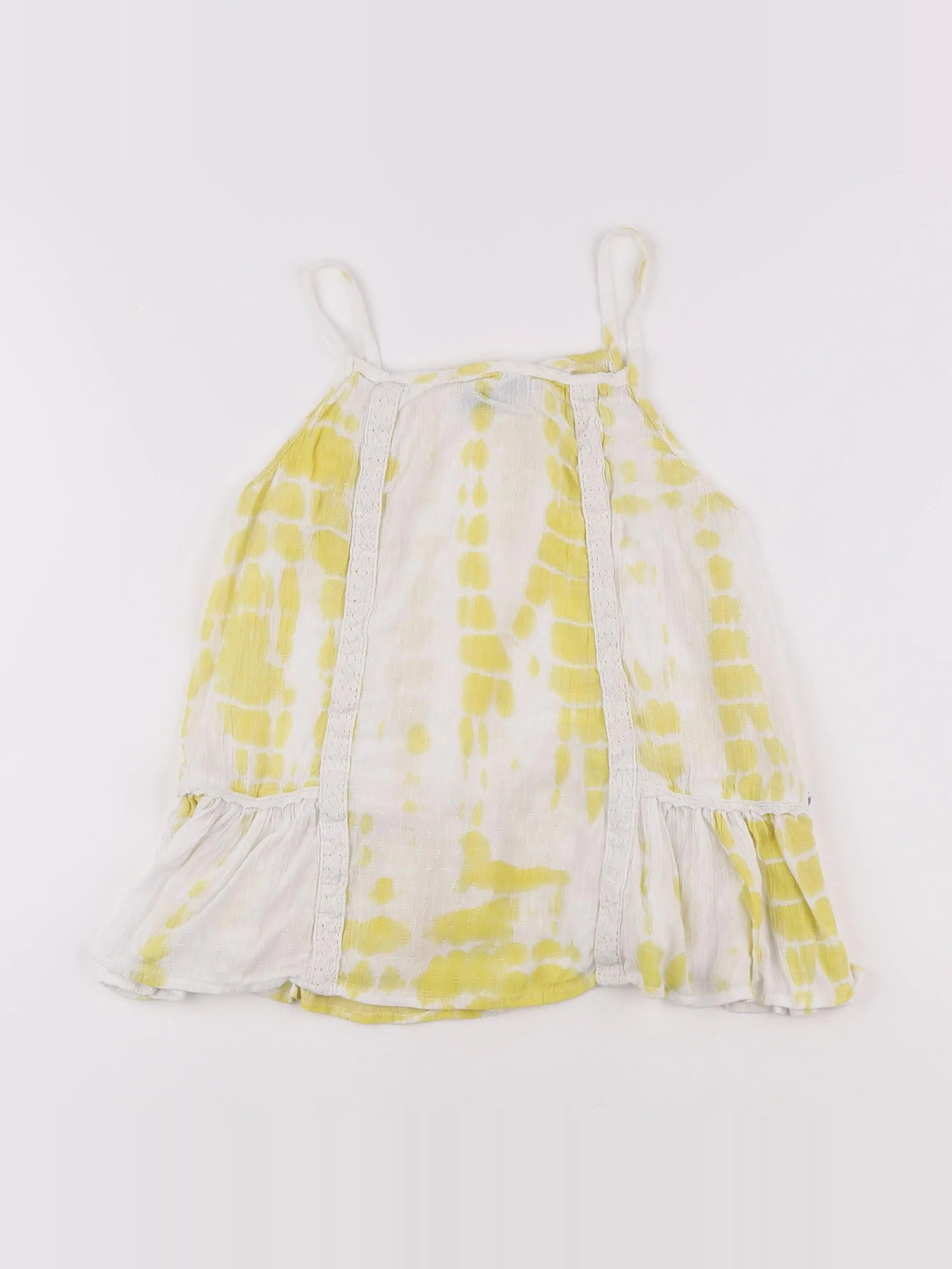 IKKS - blouse beige, jaune - 12 ans