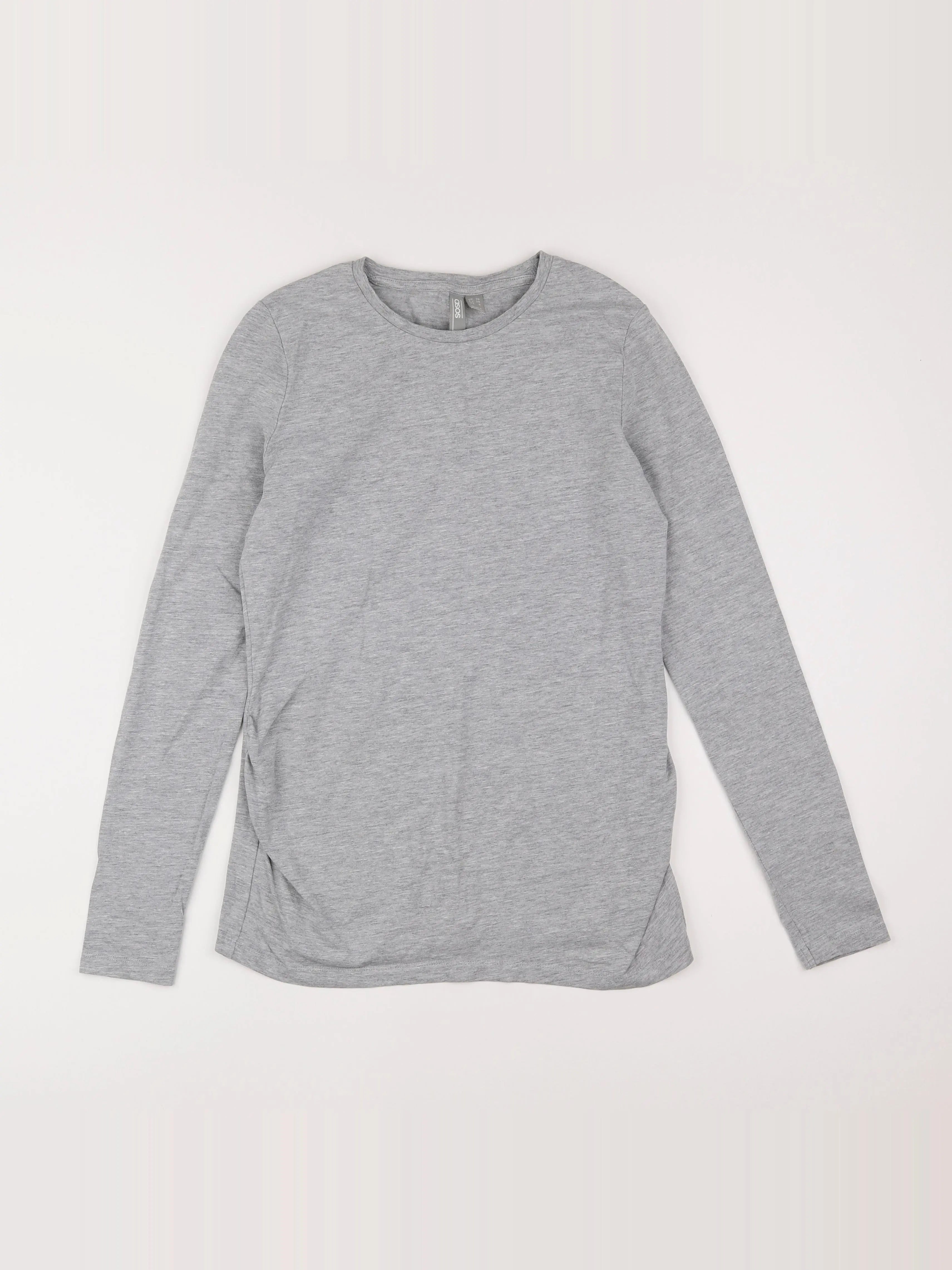 Asos - tee-shirt grossesse gris - 38