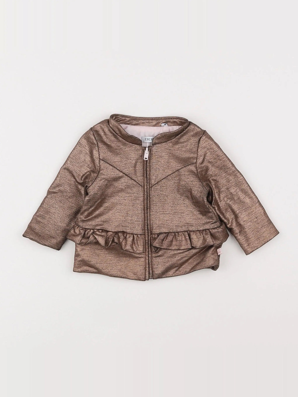 IKKS - sweat bronze - 6 mois