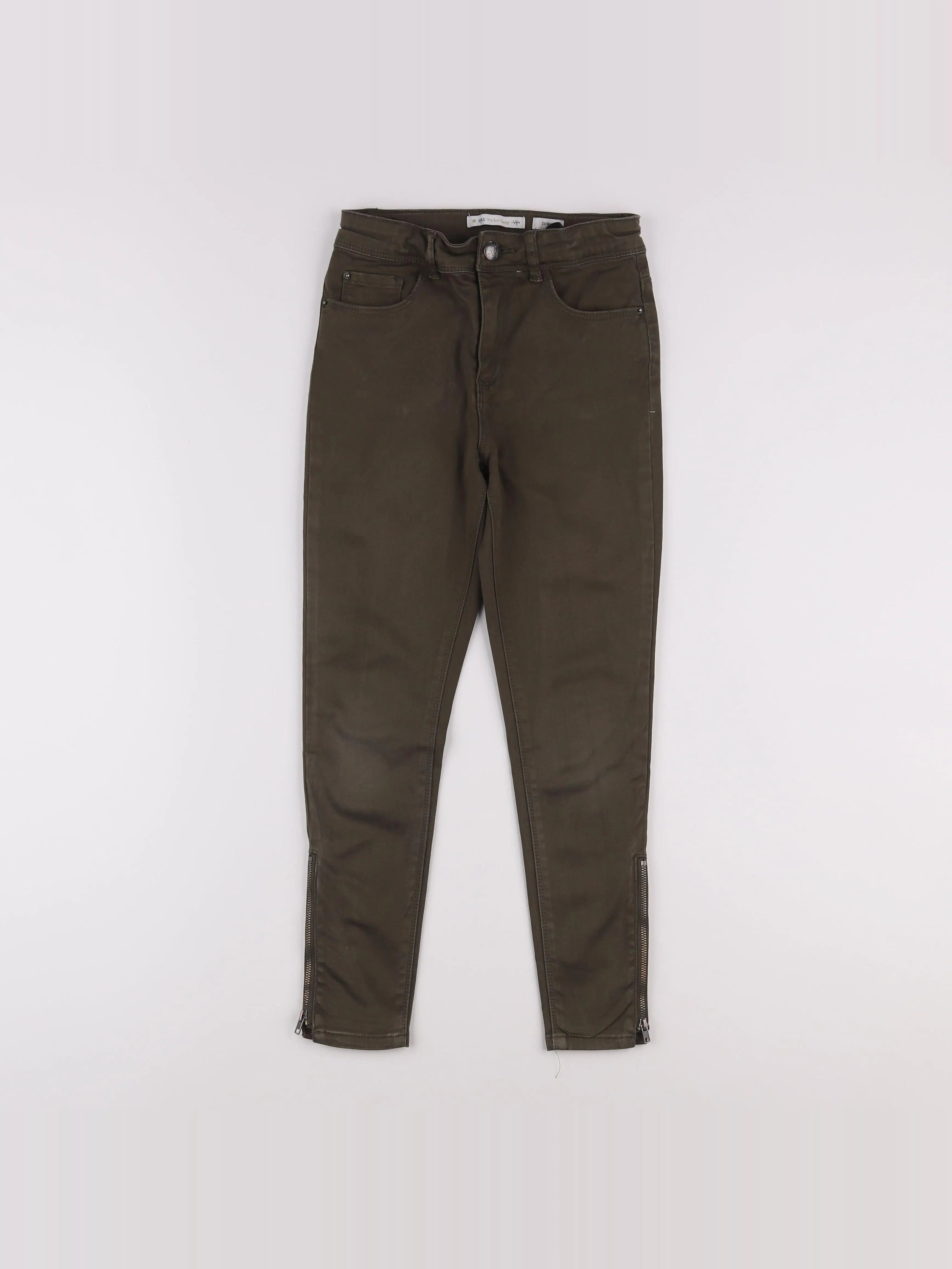 IKKS - pantalon vert - 10 ans