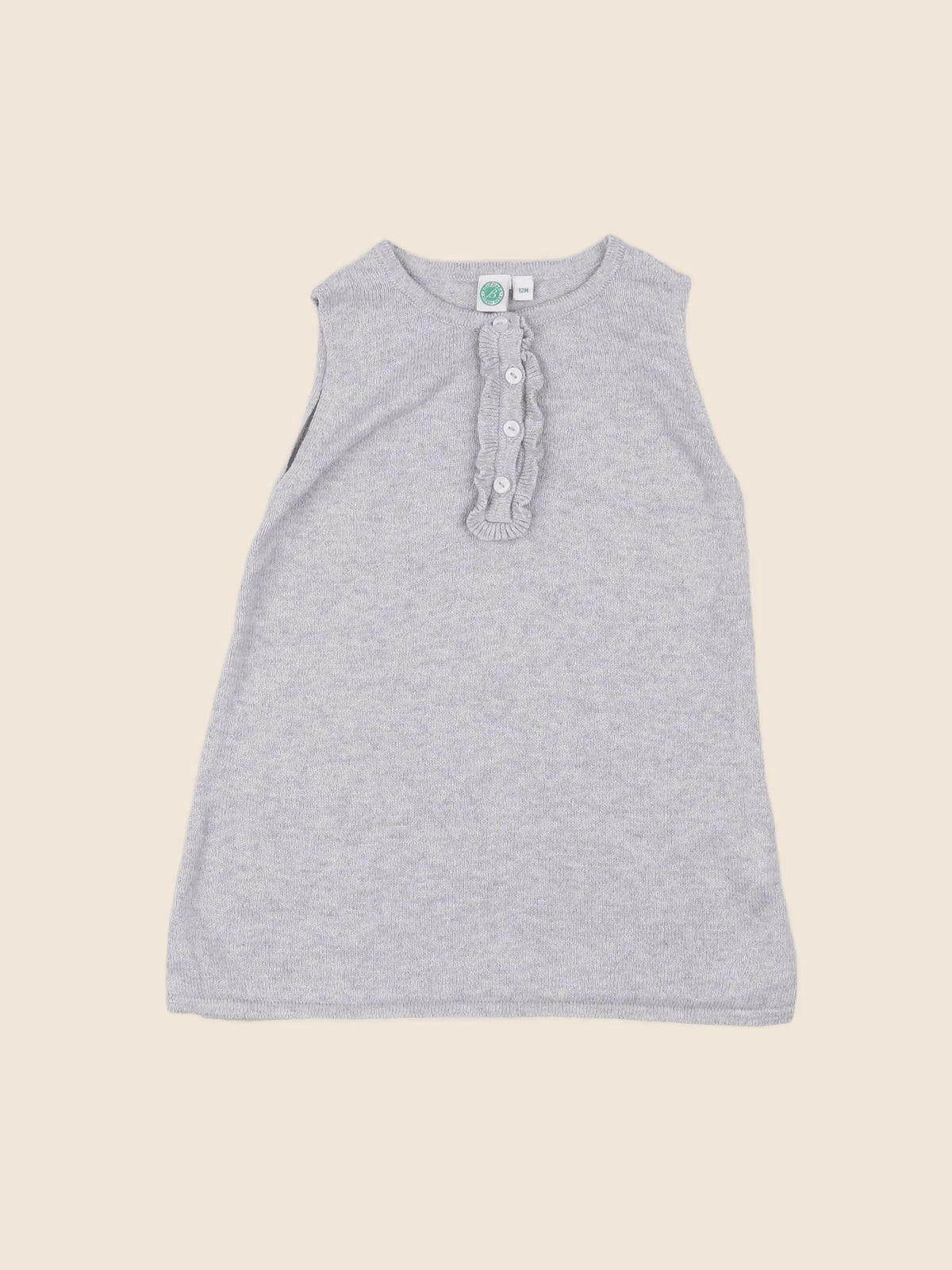 Bouchara - robe gris - 12 mois