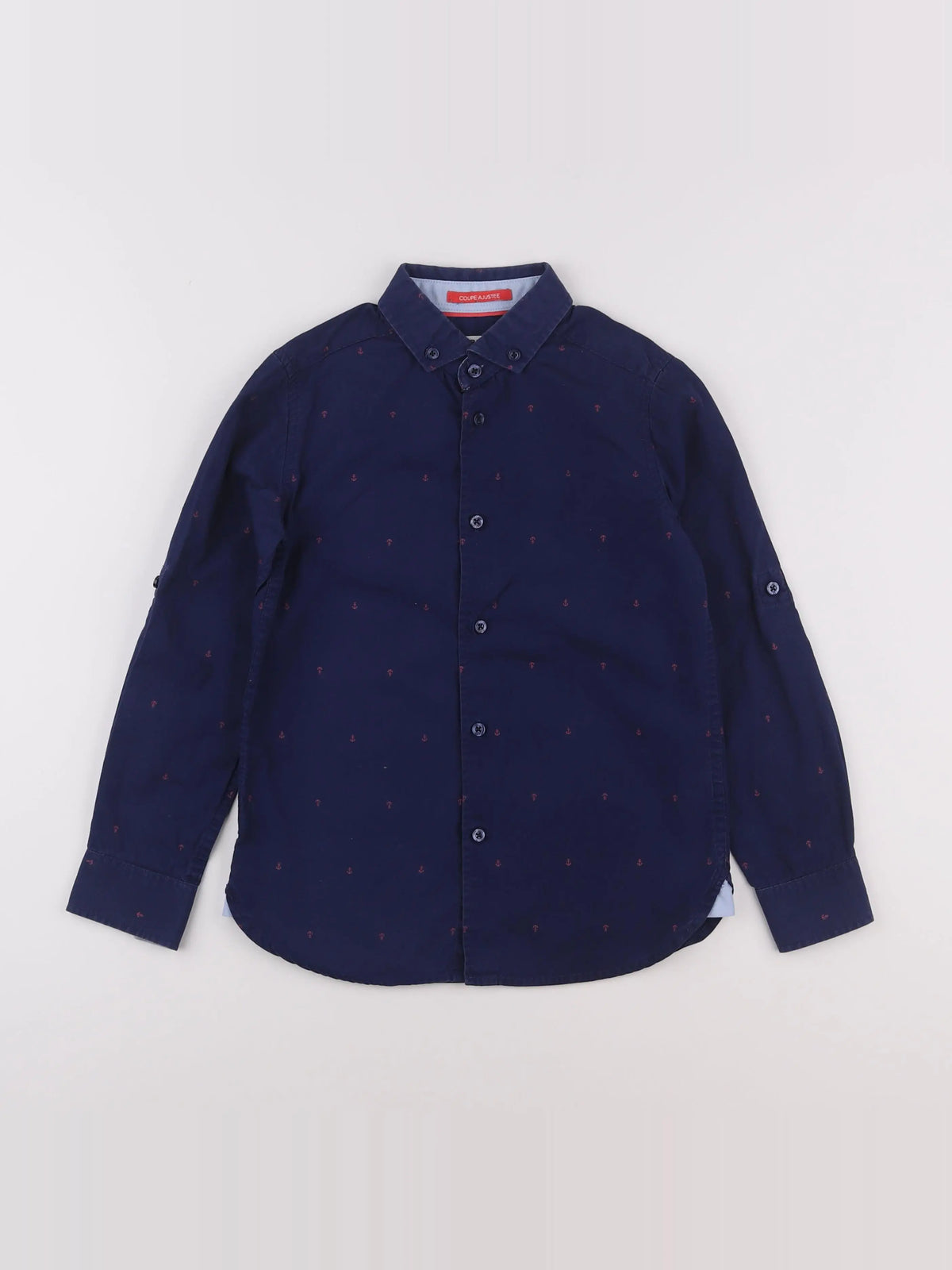 Cyrillus - chemise bleu - 8 ans