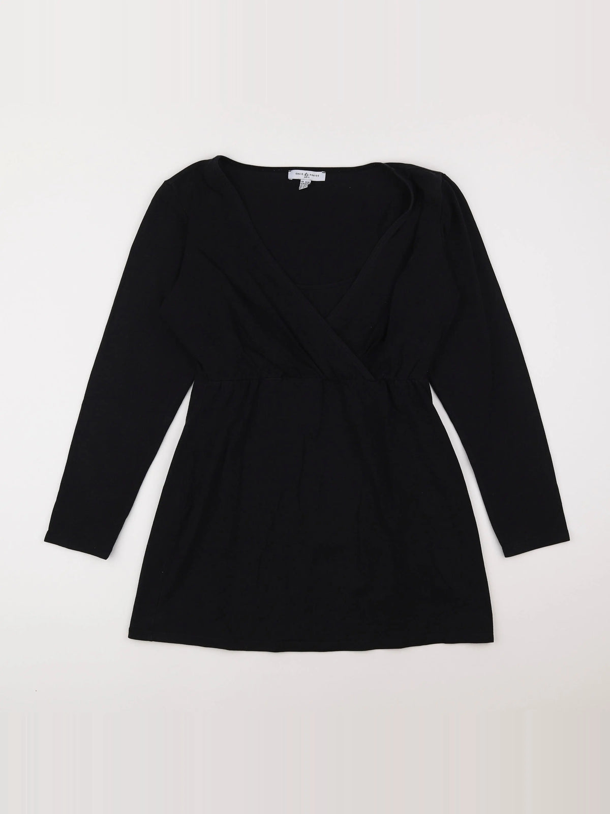Envie de fraise - tee-shirt grossesse noir - 44 à 46