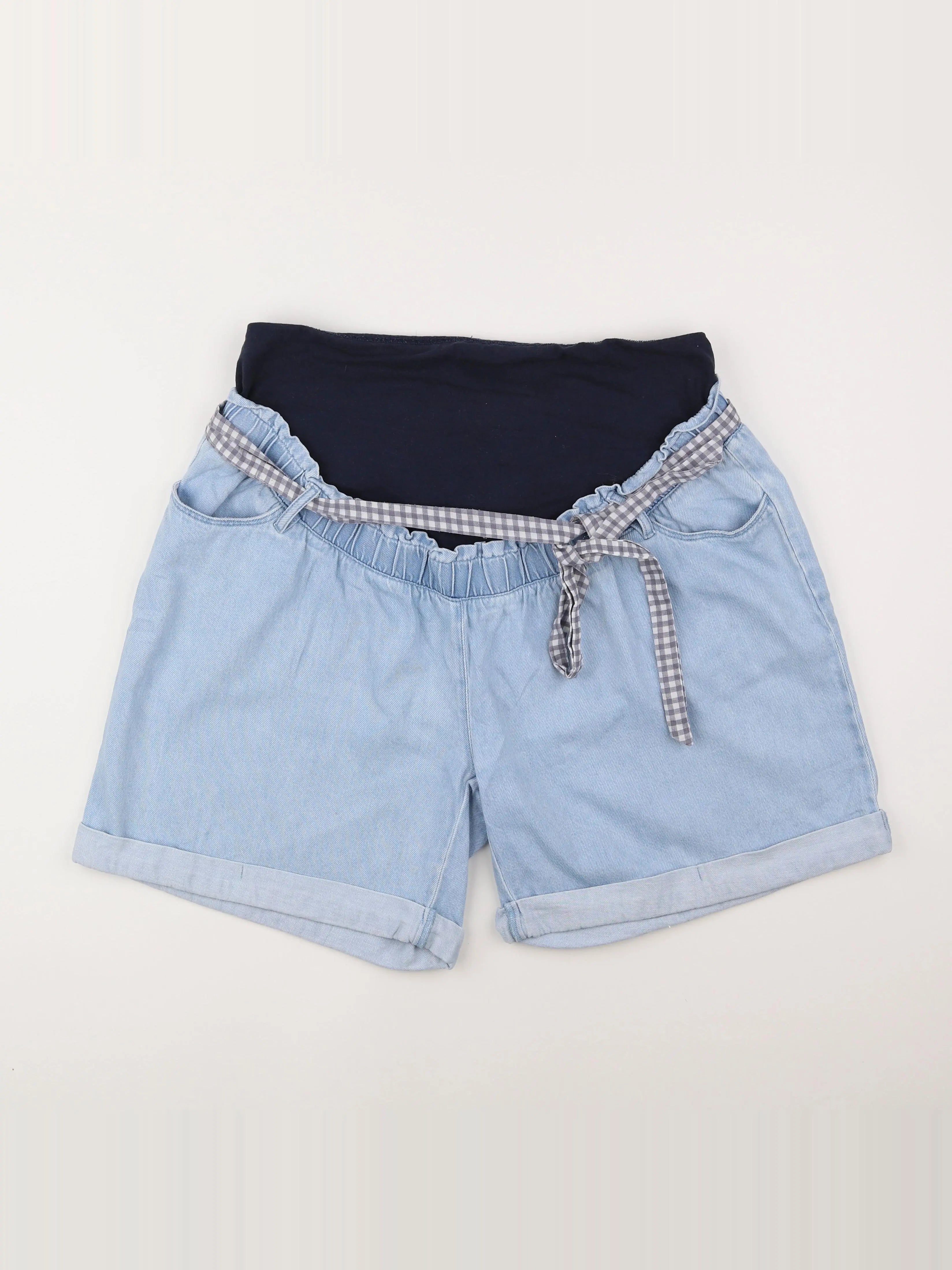 Vertbaudet - short bleu - 48