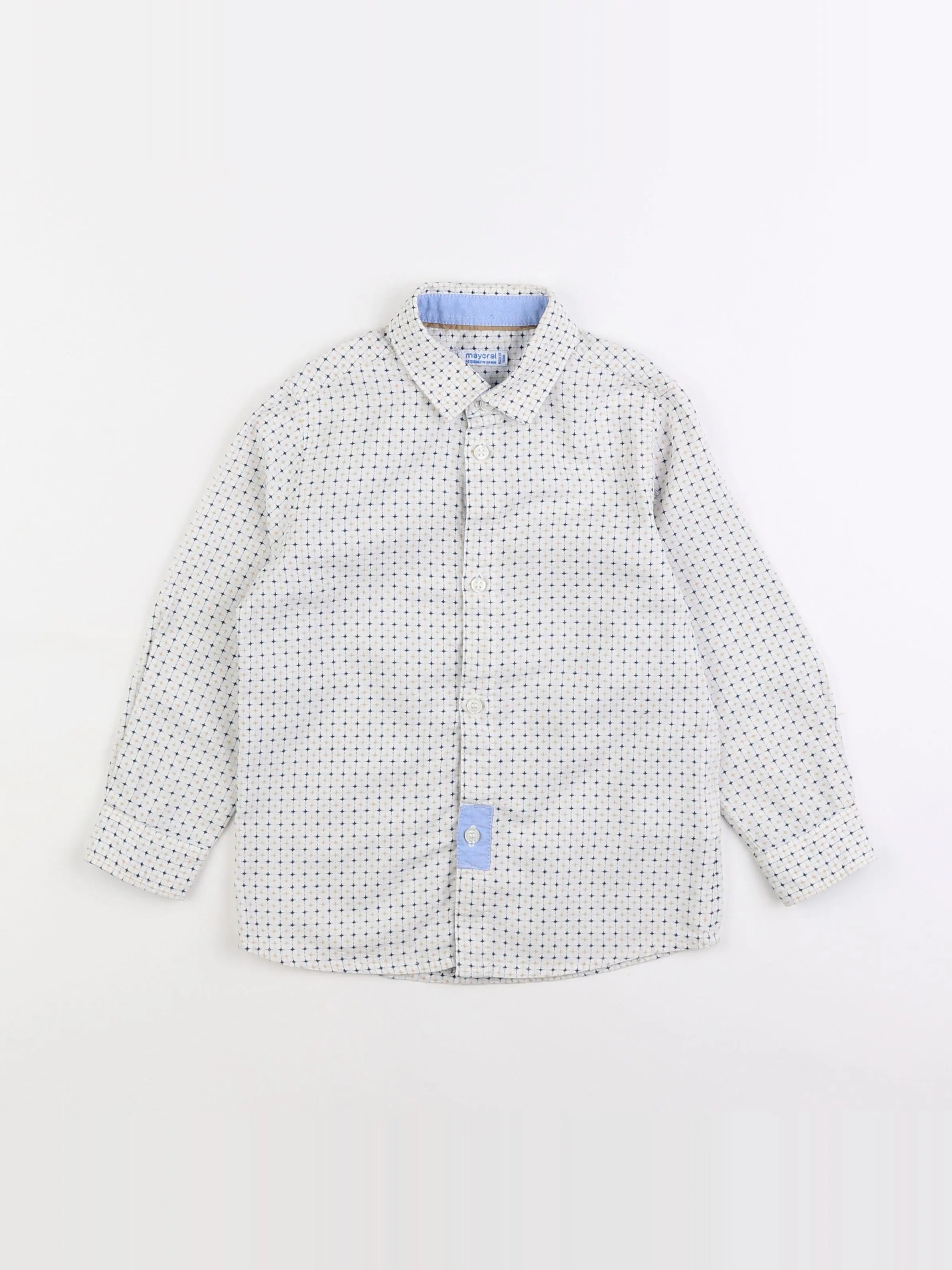 Mayoral - chemise blanc - 3 ans