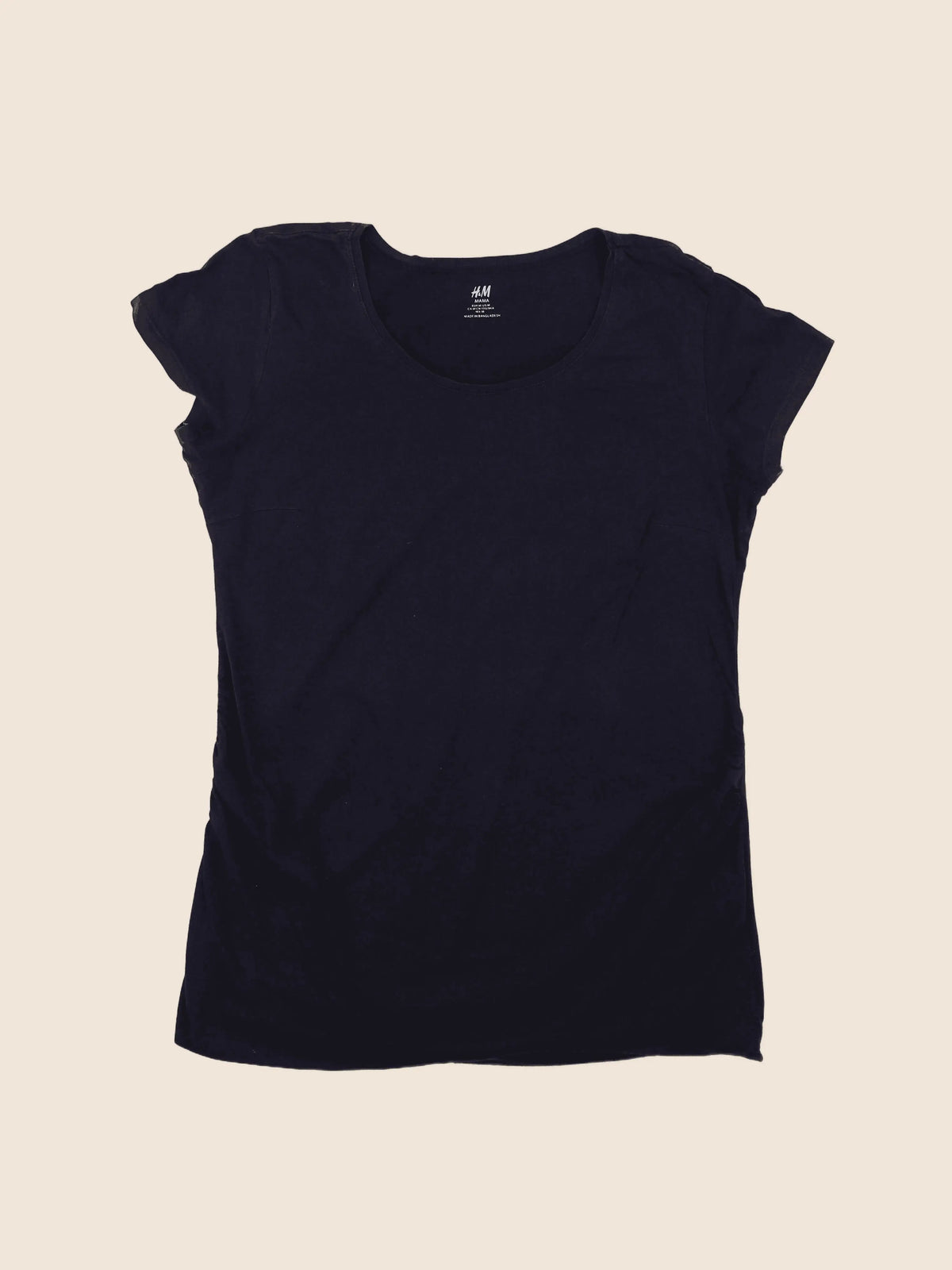 H&M - tee-shirt grossesse bleu - 38 à 40