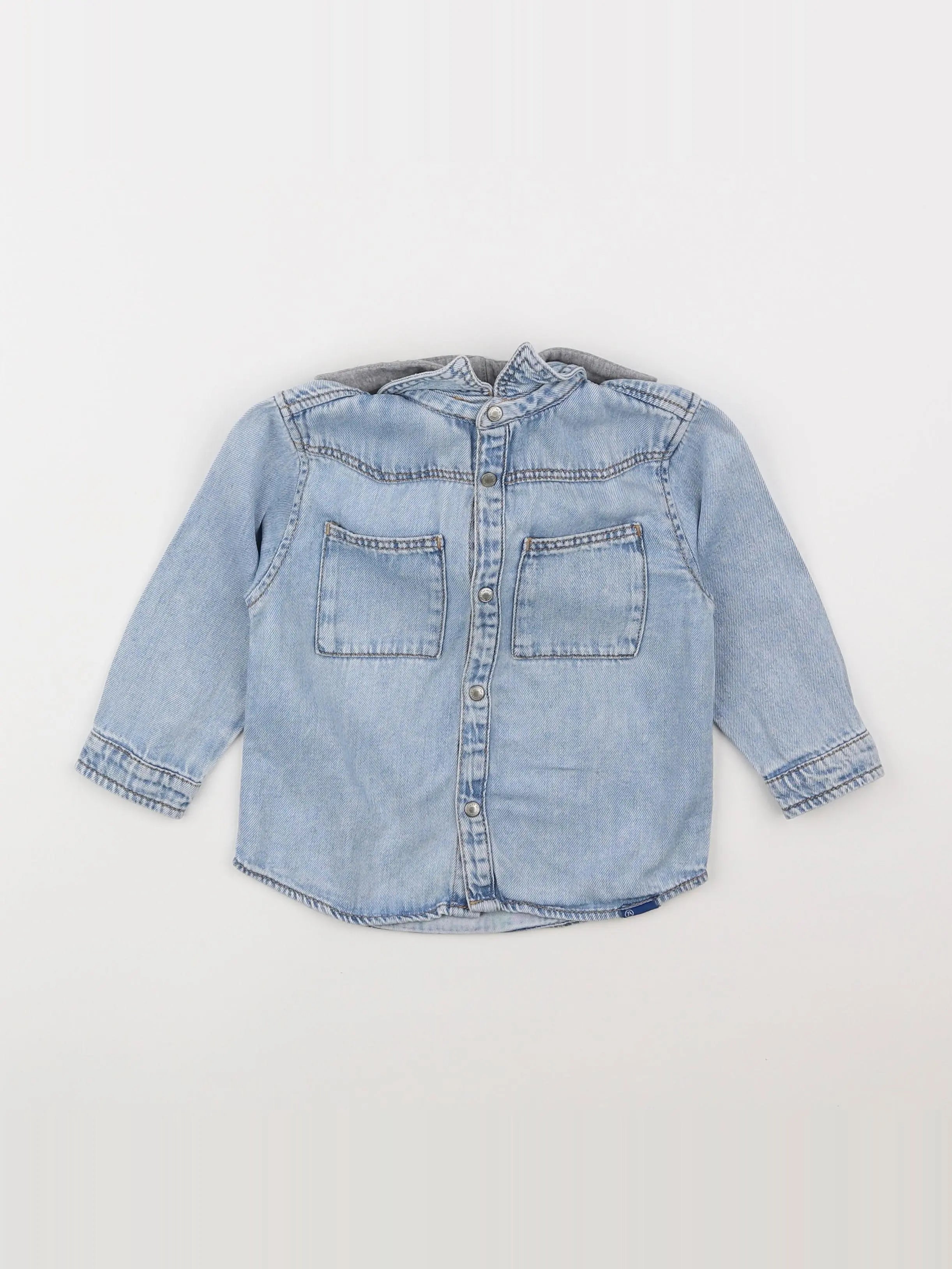 Zara - chemise bleu - 9/12 mois
