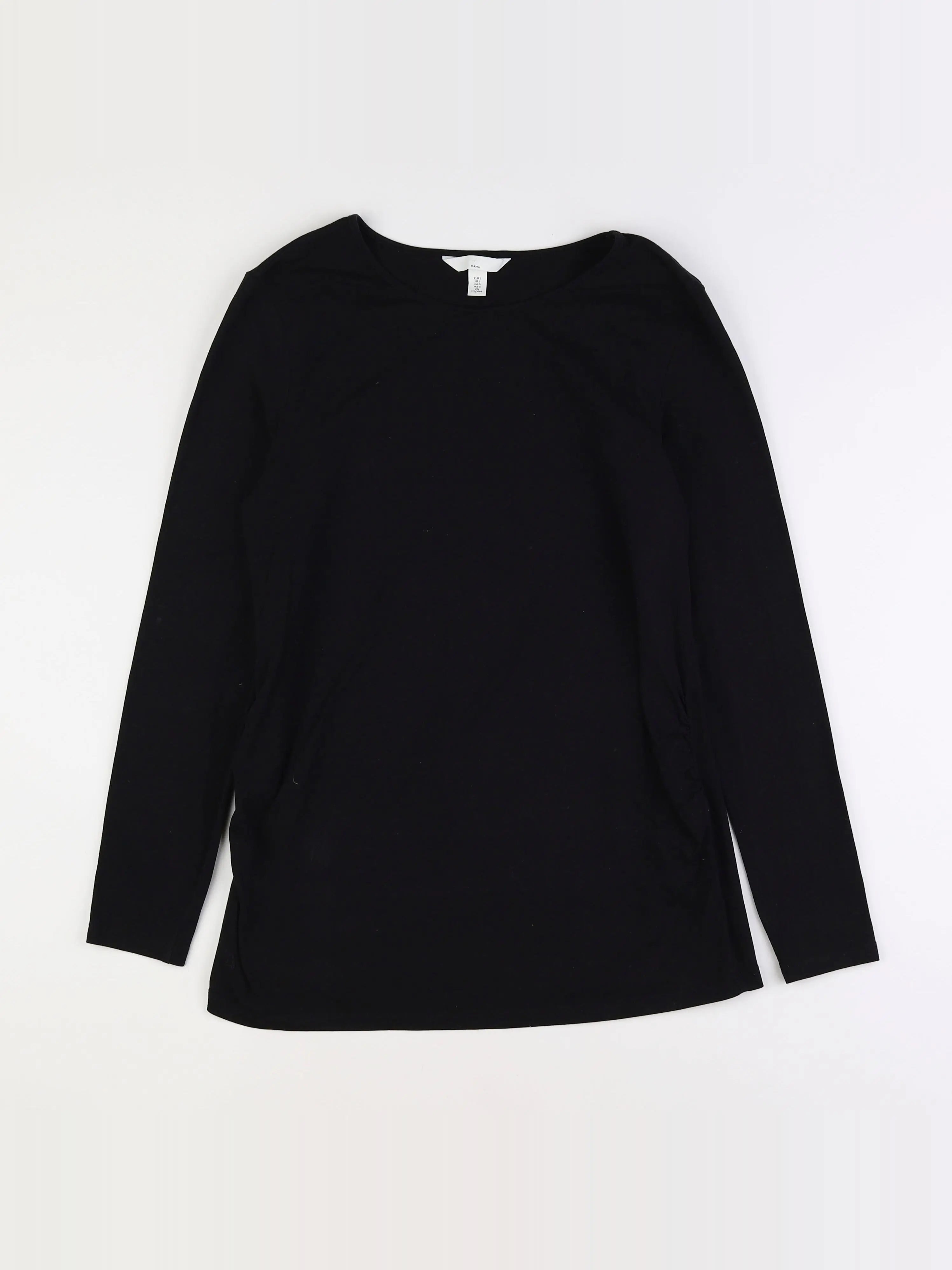 H&M - tee-shirt grossesse noir - 40 à 42