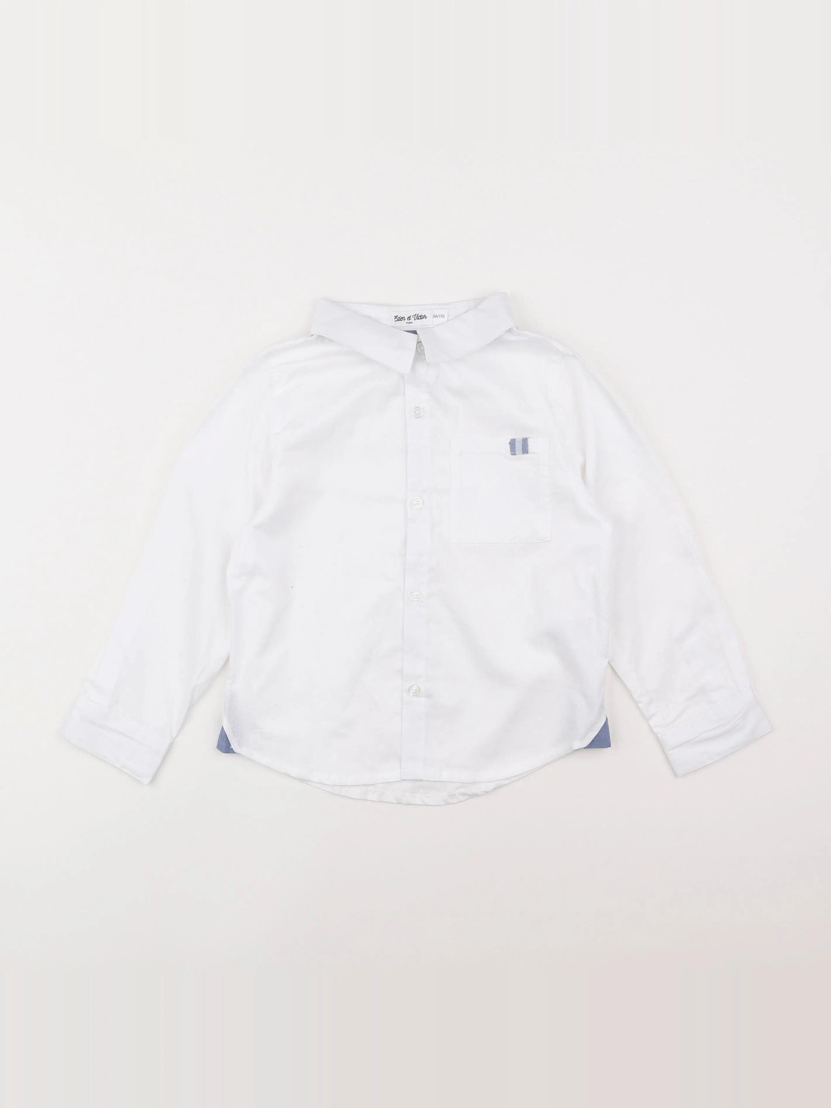 Eden & Victor - chemise blanc - 5 ans