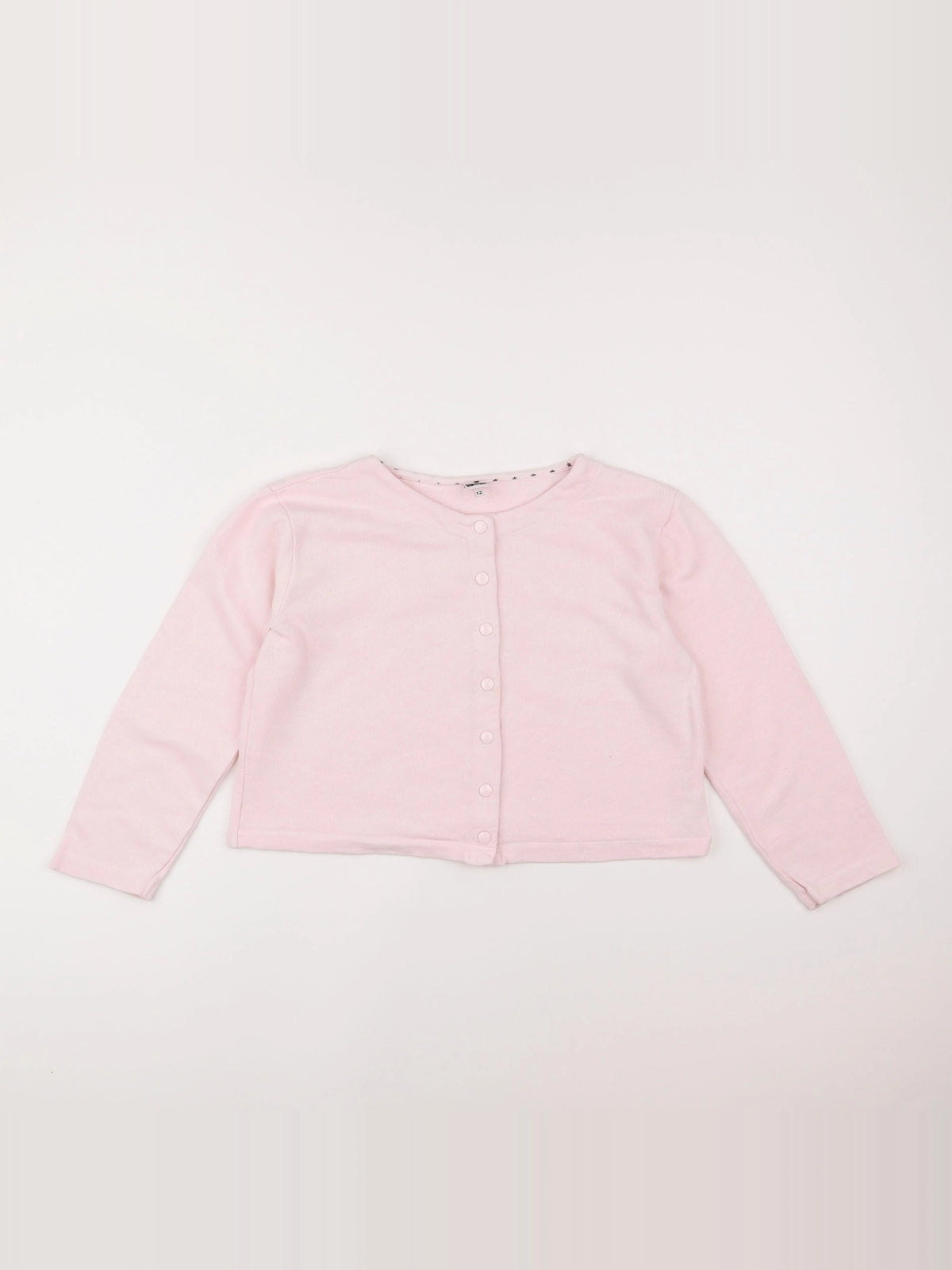 Bonton - gilet rose - 12 ans