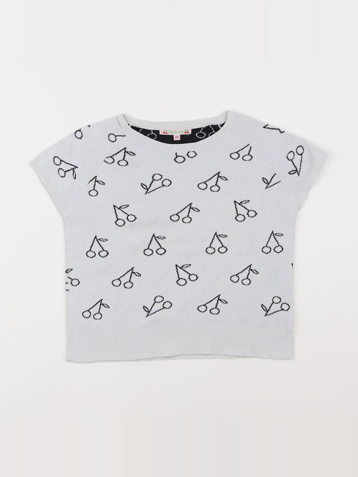 Bonpoint - pull gris - 10 ans