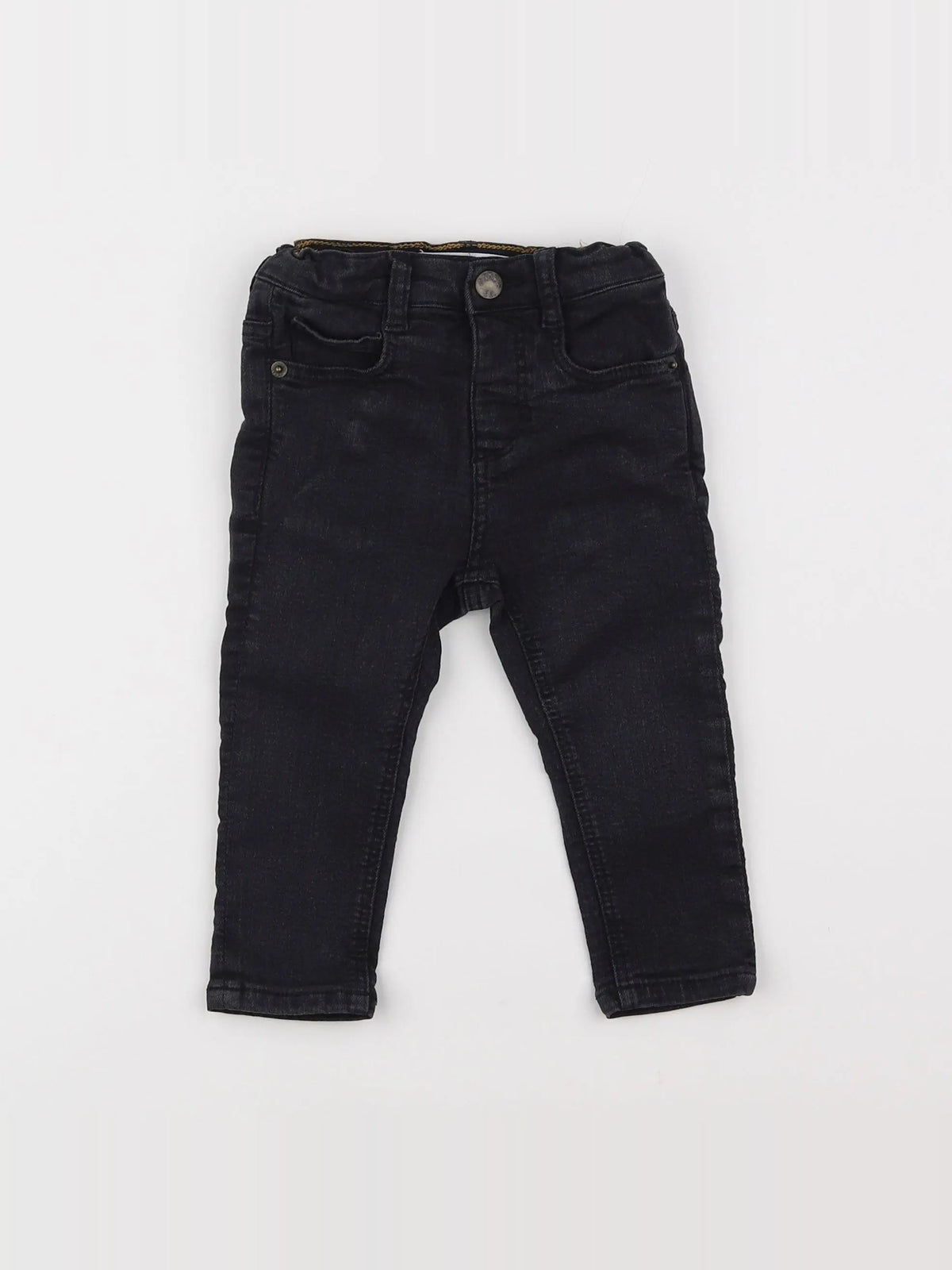 Zara - jean noir - 9/12 mois