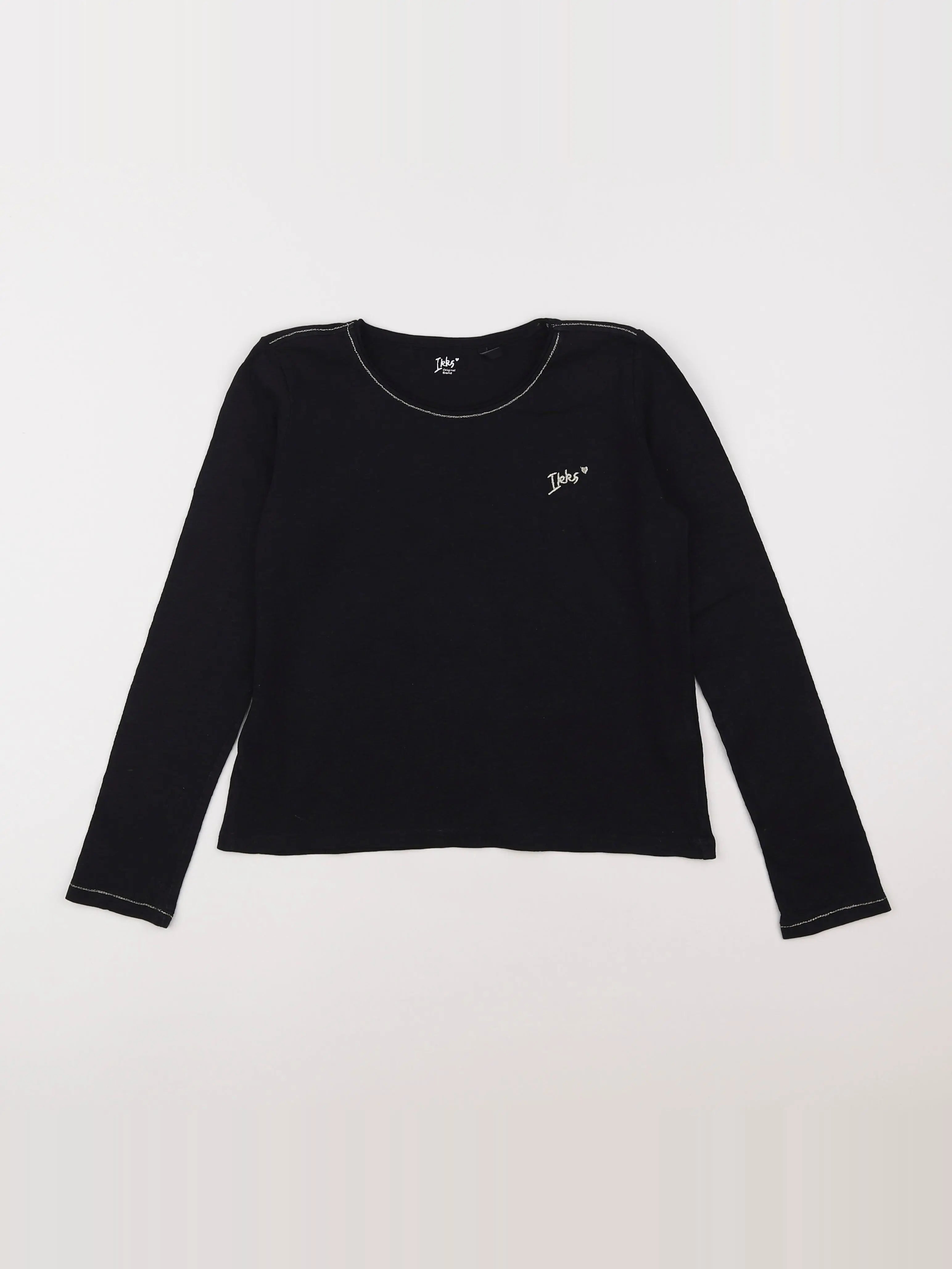 IKKS - tee-shirt noir - 10 ans