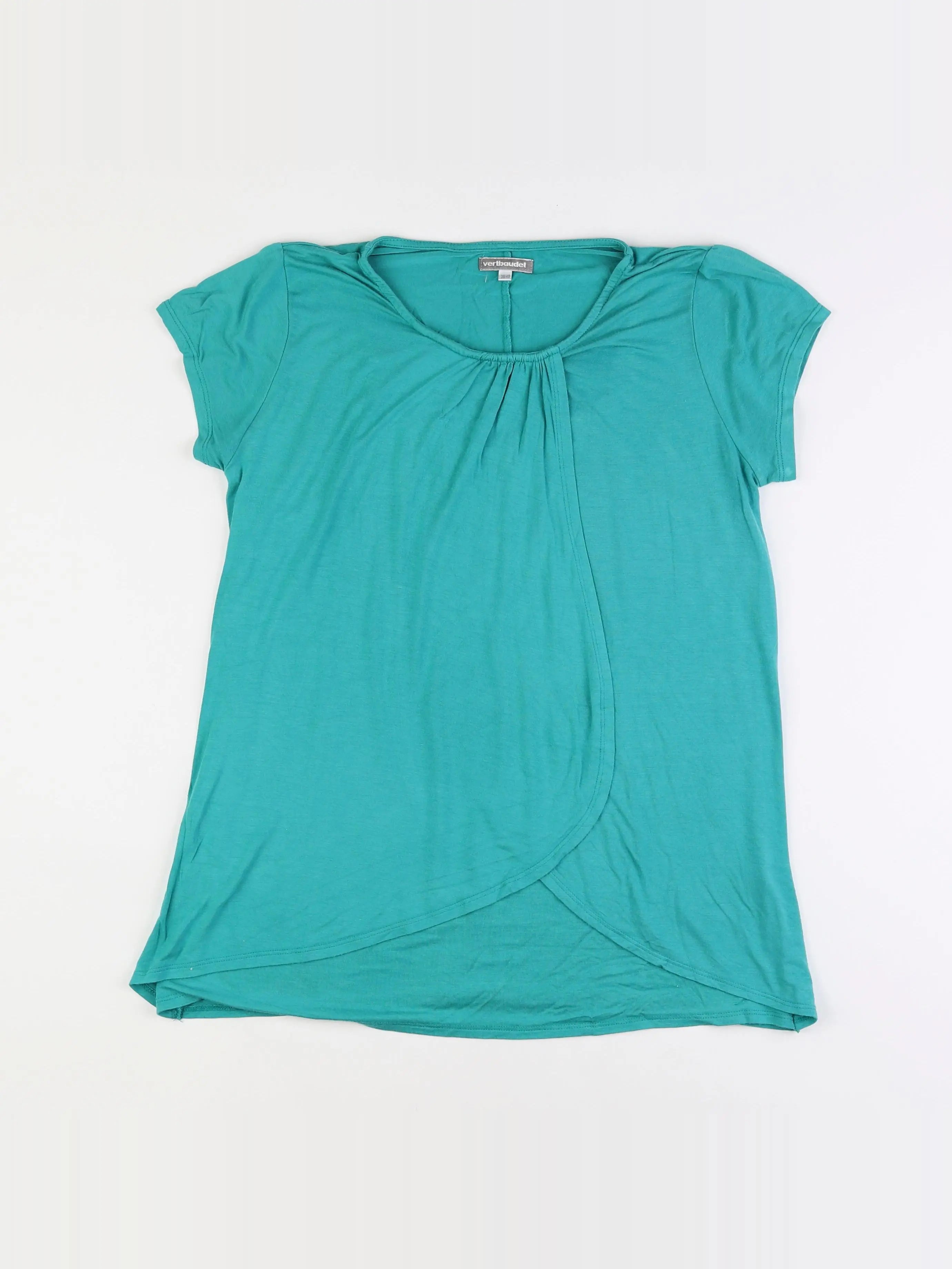 Vertbaudet - tee-shirt grossesse bleu - 38 à 40