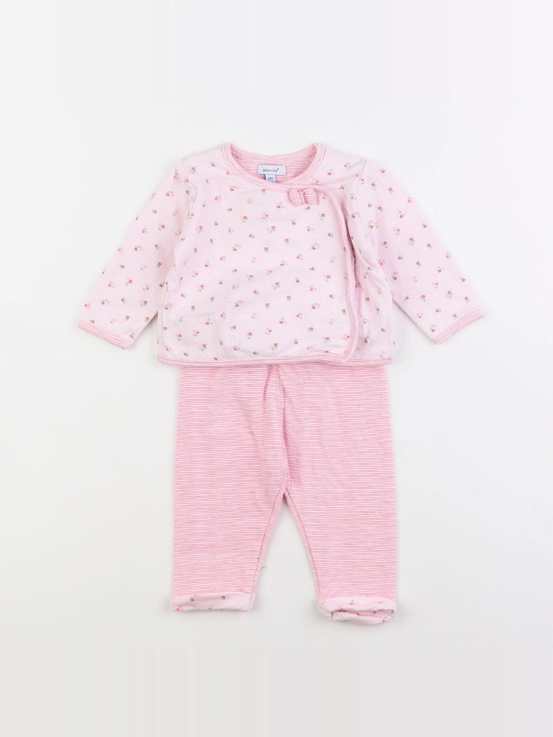 Absorba - ensemble rose - 6 mois
