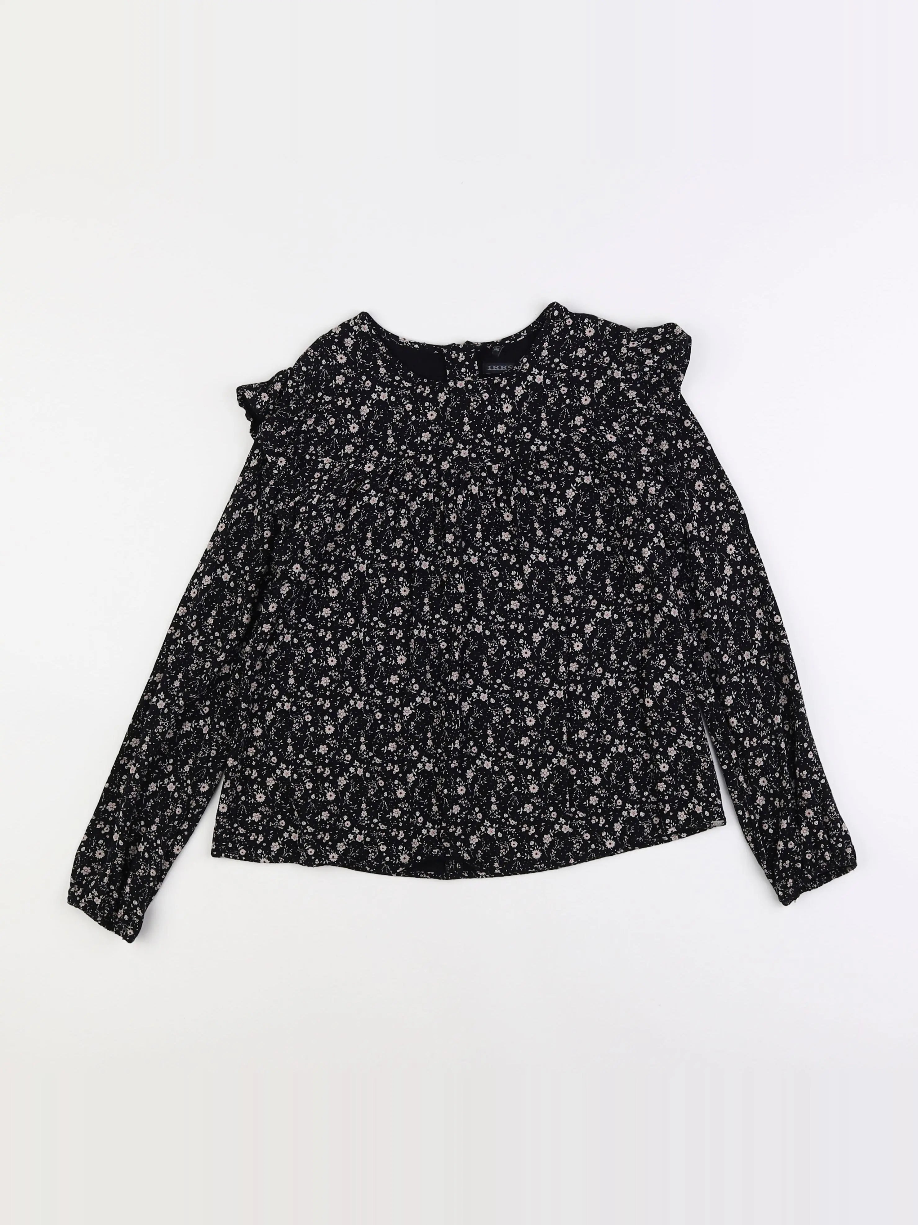IKKS - blouse noir - 10 ans
