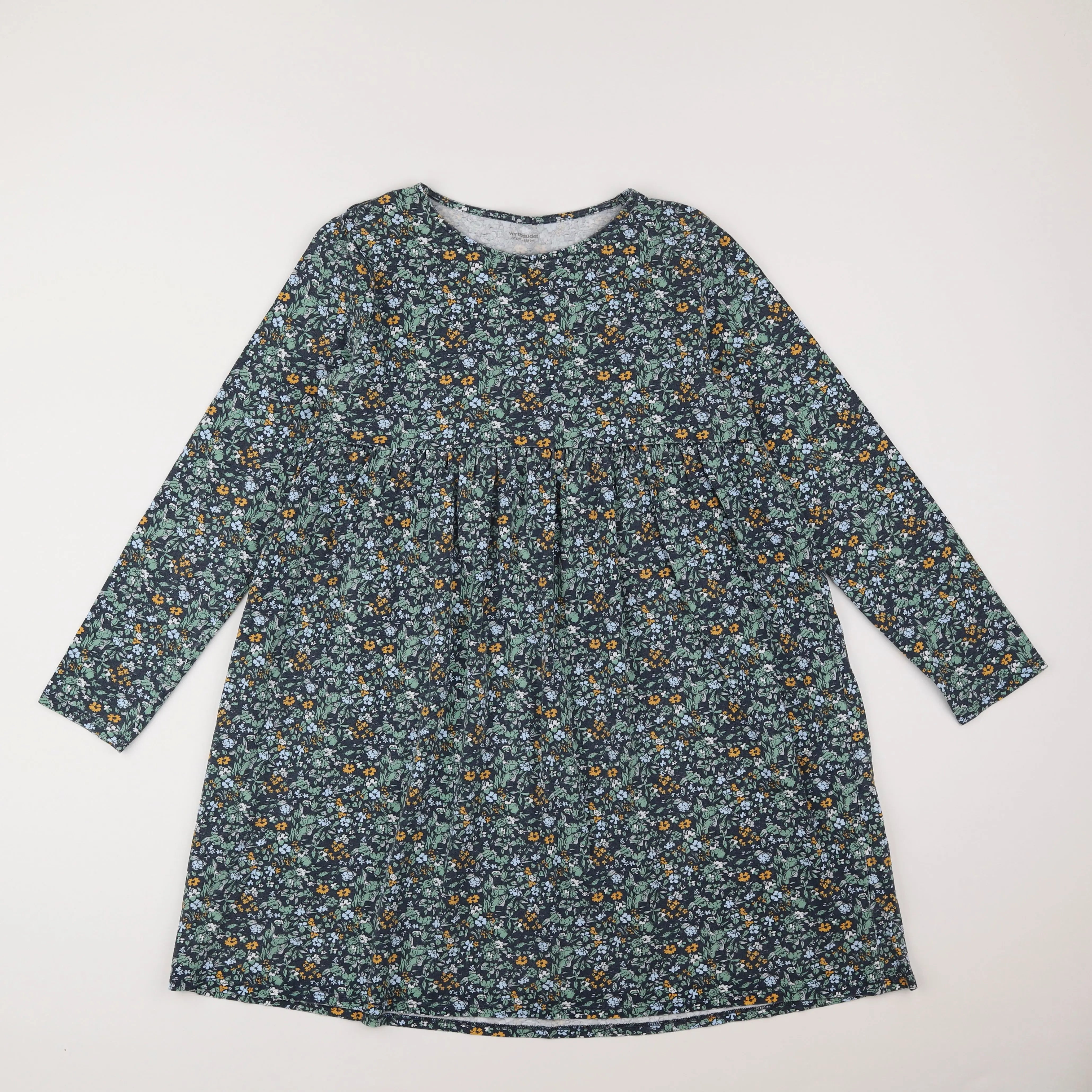 Vertbaudet - robe vert - 14 ans