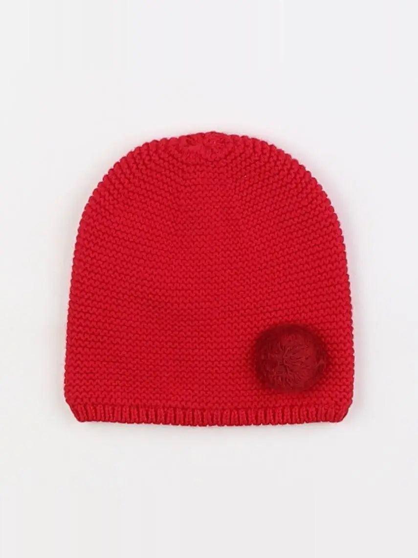 Jacadi - bonnet rouge - 6 mois