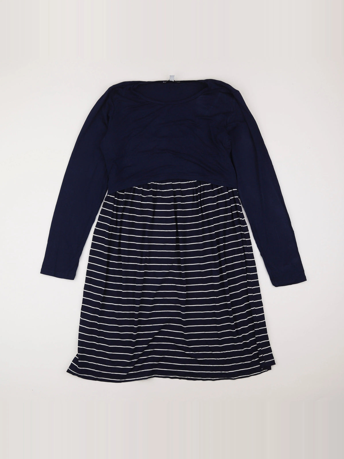 Envie de fraise - robe grossesse bleu - 42 à 44