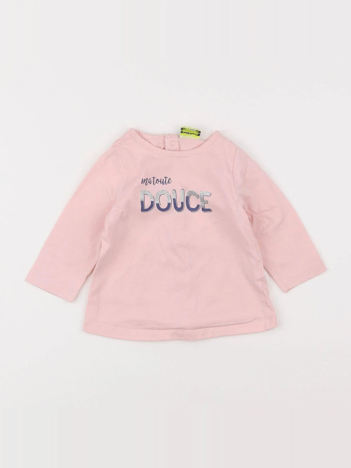Tape à l'oeil - tee-shirt rose - 6 mois