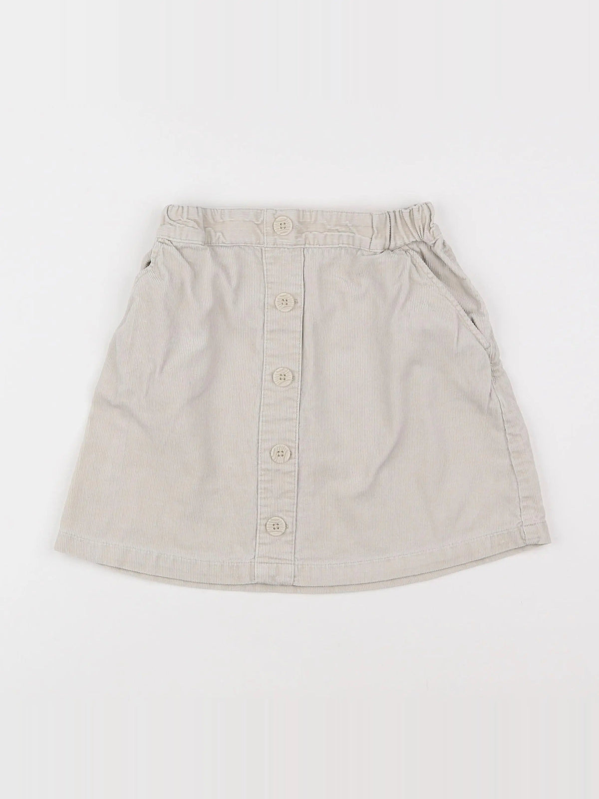 Uniqlo - jupe beige - 5/6 ans