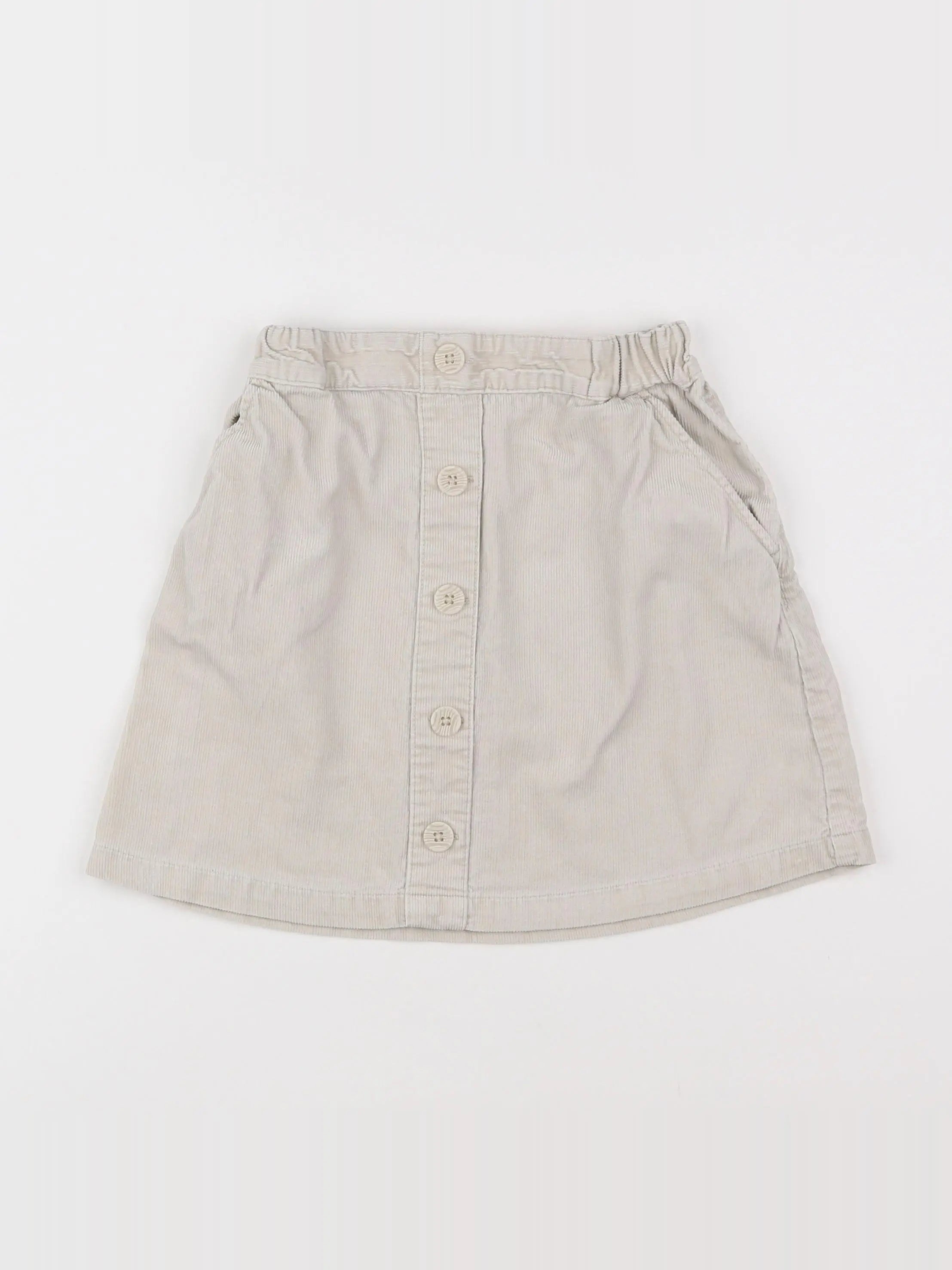 Uniqlo - jupe beige - 5/6 ans