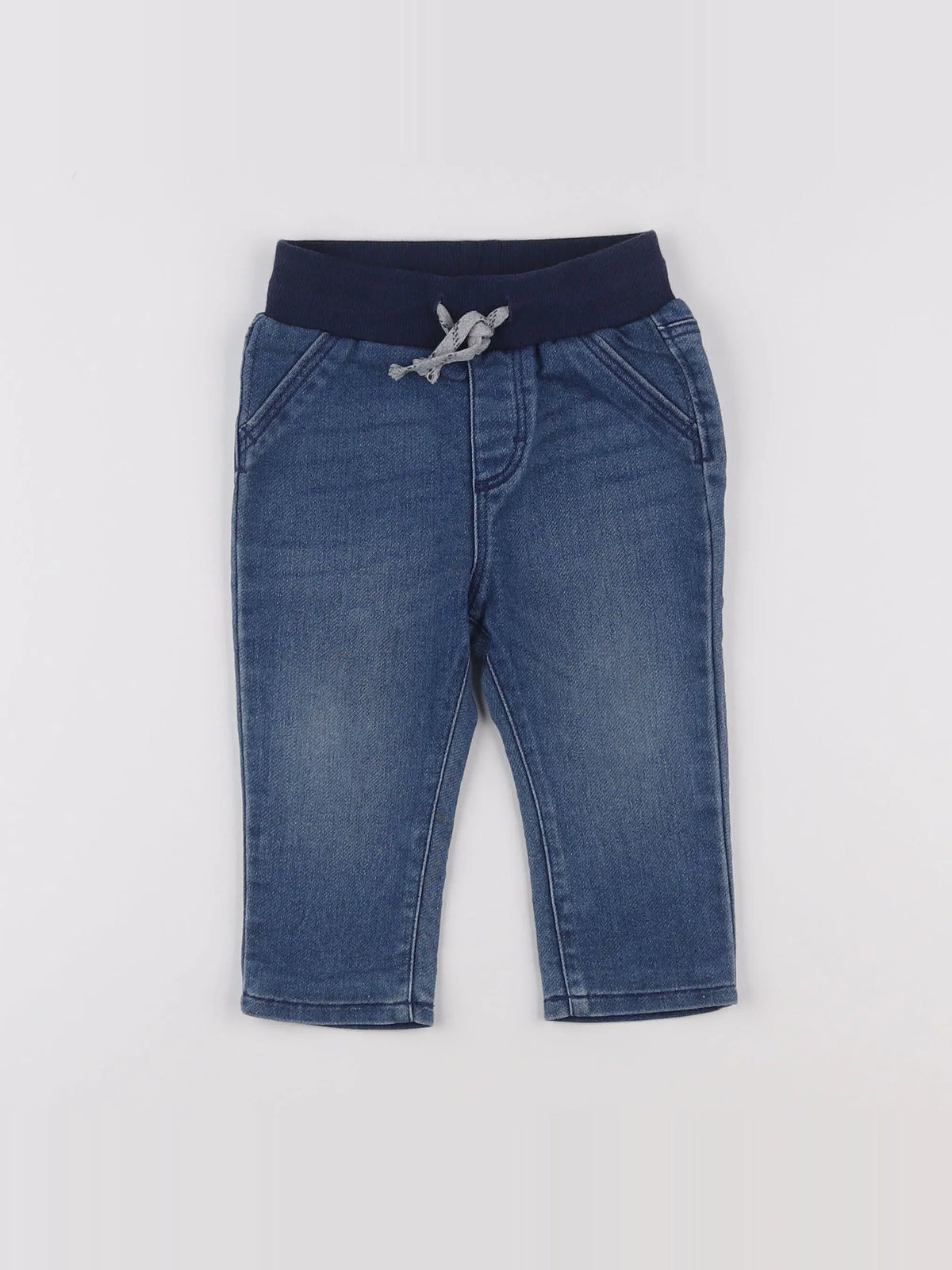 H&M - jean bleu - 9 mois
