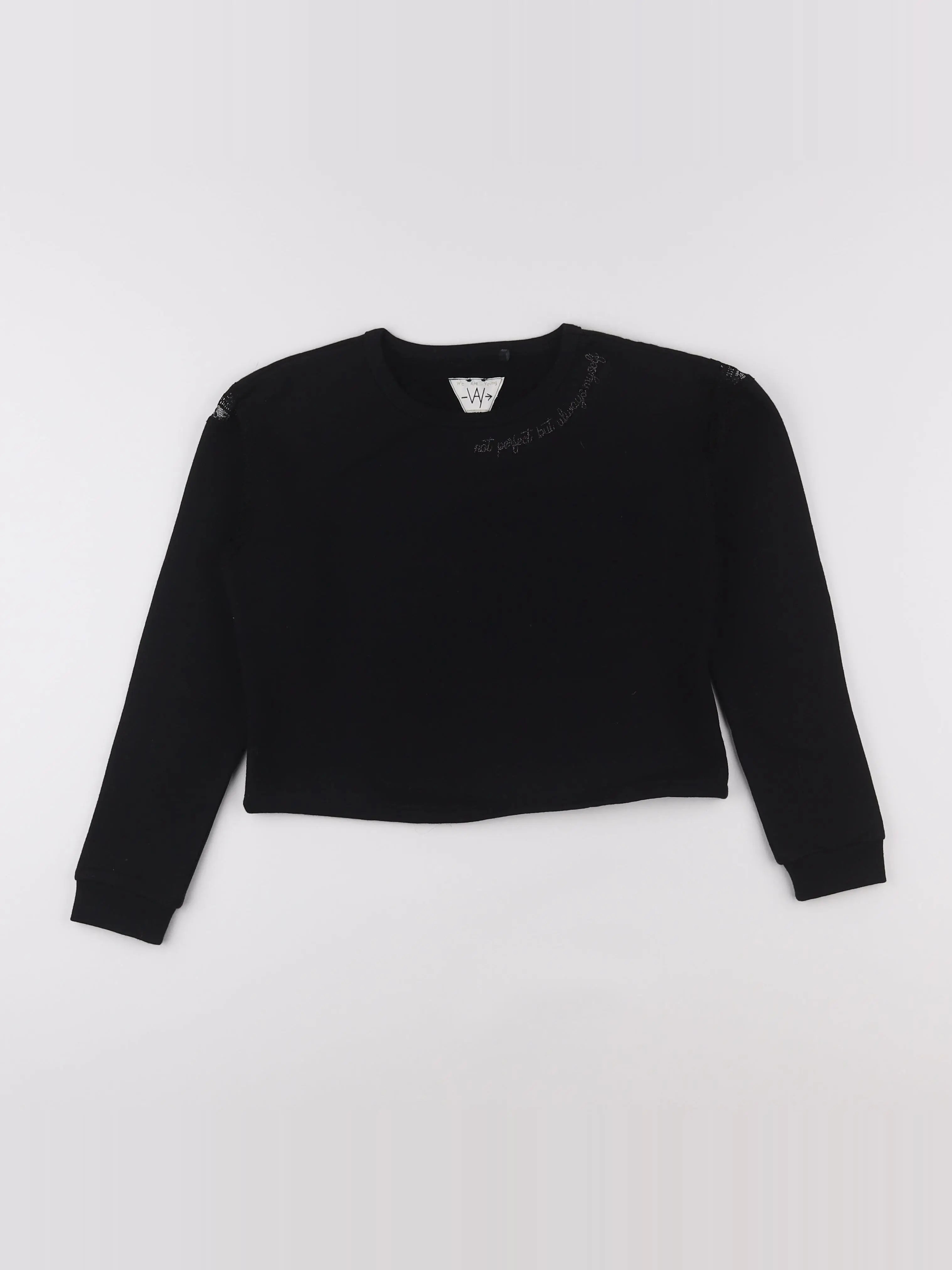 IKKS - sweat noir - 10 ans