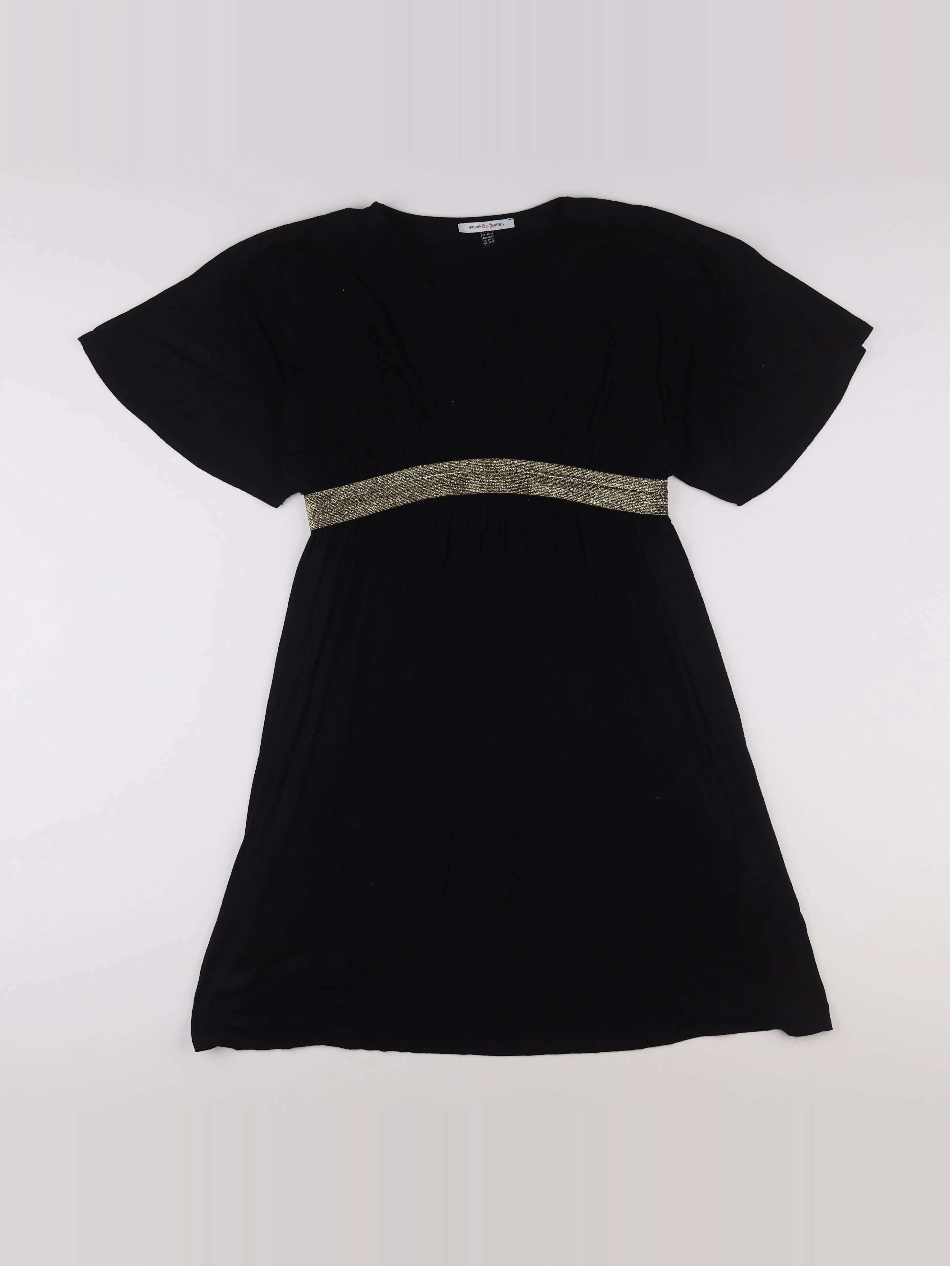 Envie de fraise - robe grossesse noir - 42 à 44